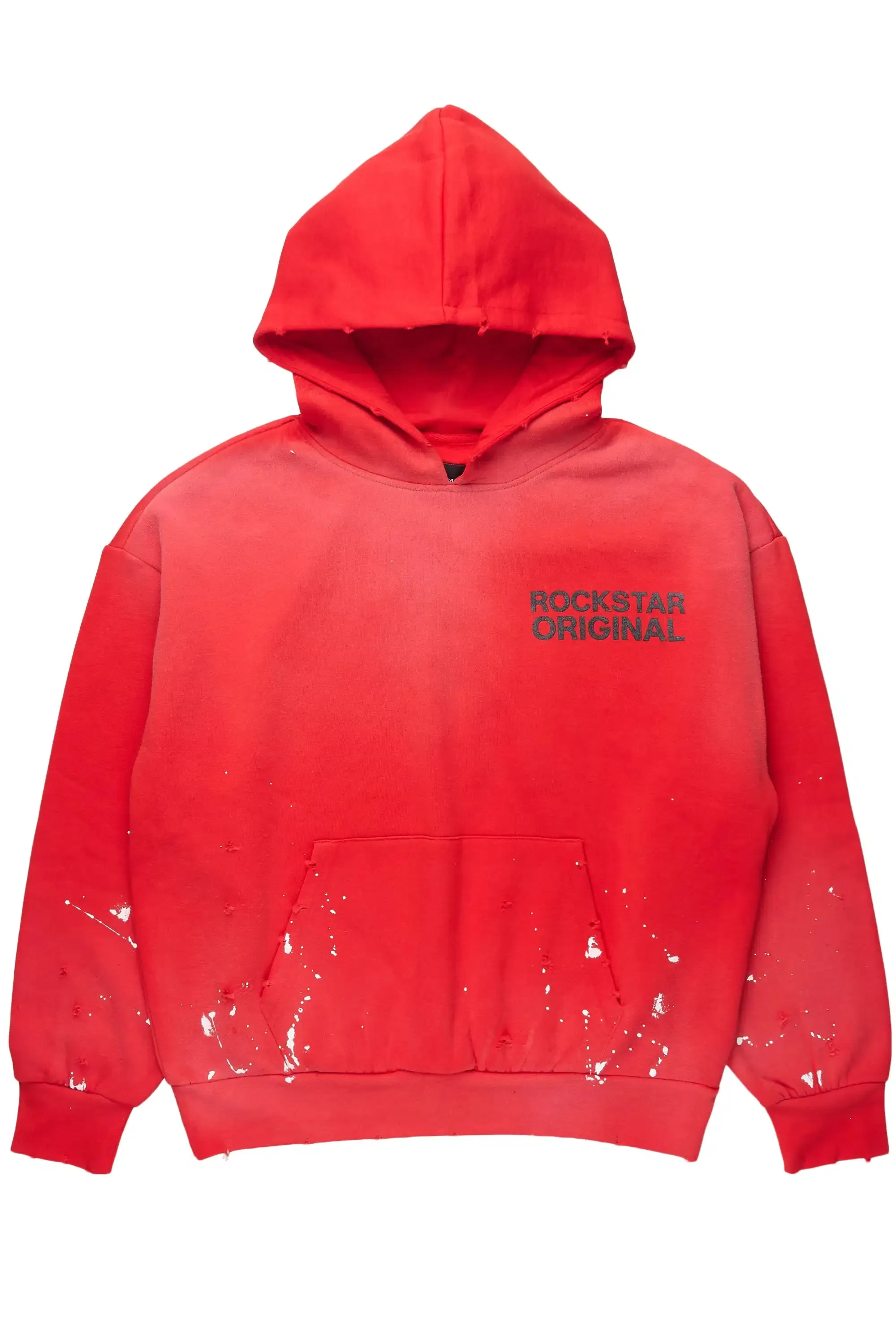 Reigna Red Oversized Hoodie sold by Rockstar Original