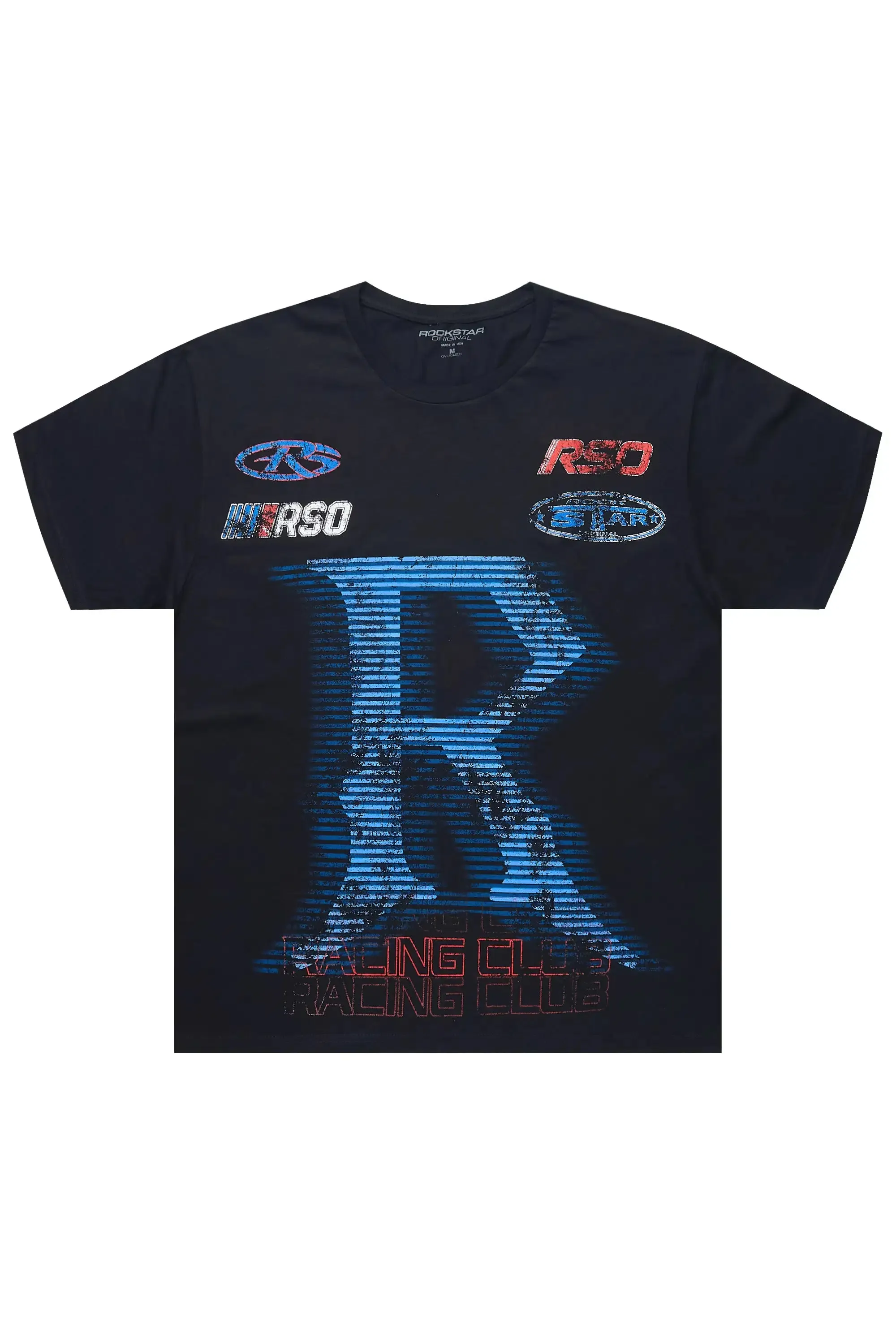 Delisa Oversized Black T-Shirt sold by Rockstar Original