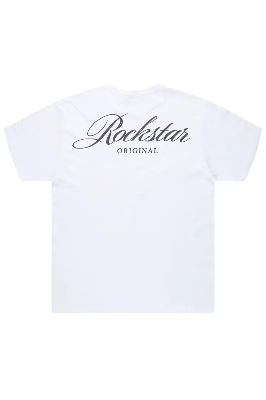 Arzenia White T-Shirt made by Rockstar Original