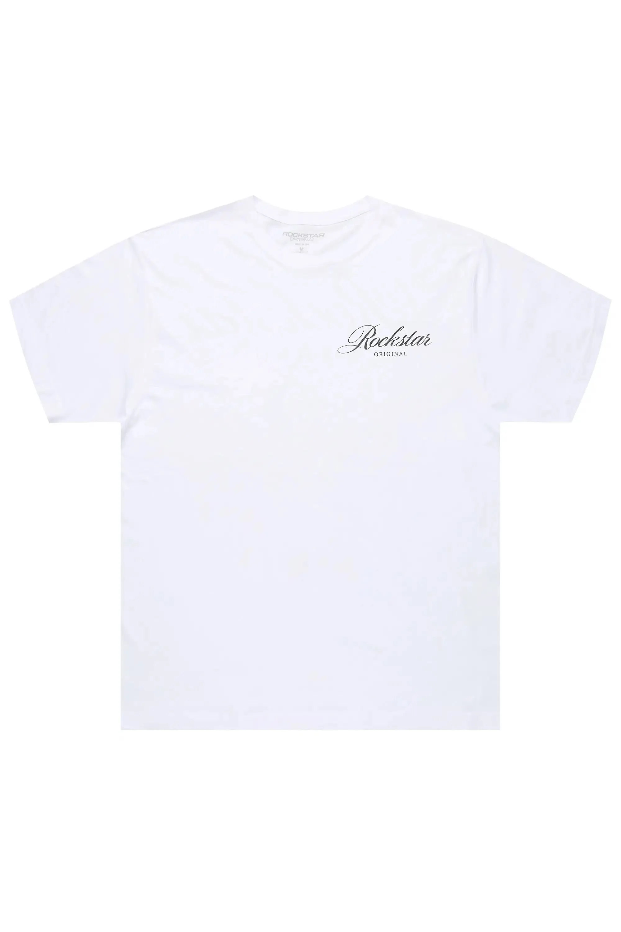 Domaric White Oversized Graphic T-Shirt sold by Rockstar Original product image thumbnail 3