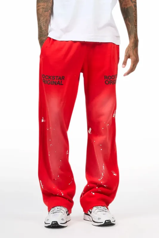 Reign Red Relaxed Track Pant sold by Rockstar Original