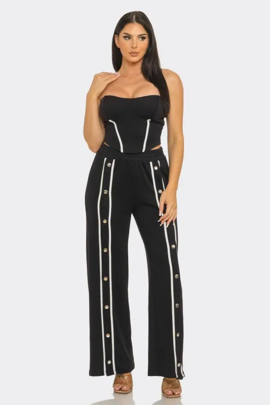 Decotah Black Tube Lounge Track Set sold by Rockstar Original product image thumbnail 2