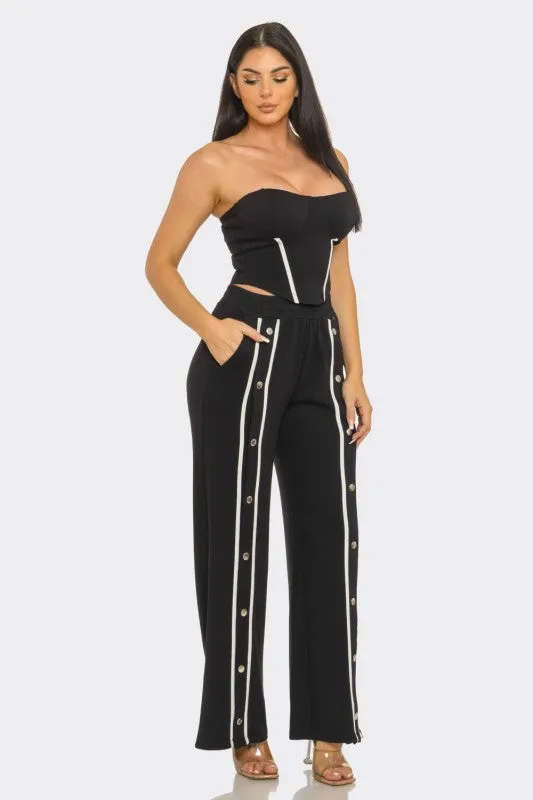 Decotah Black Tube Lounge Track Set sold by Rockstar Original product image thumbnail 3