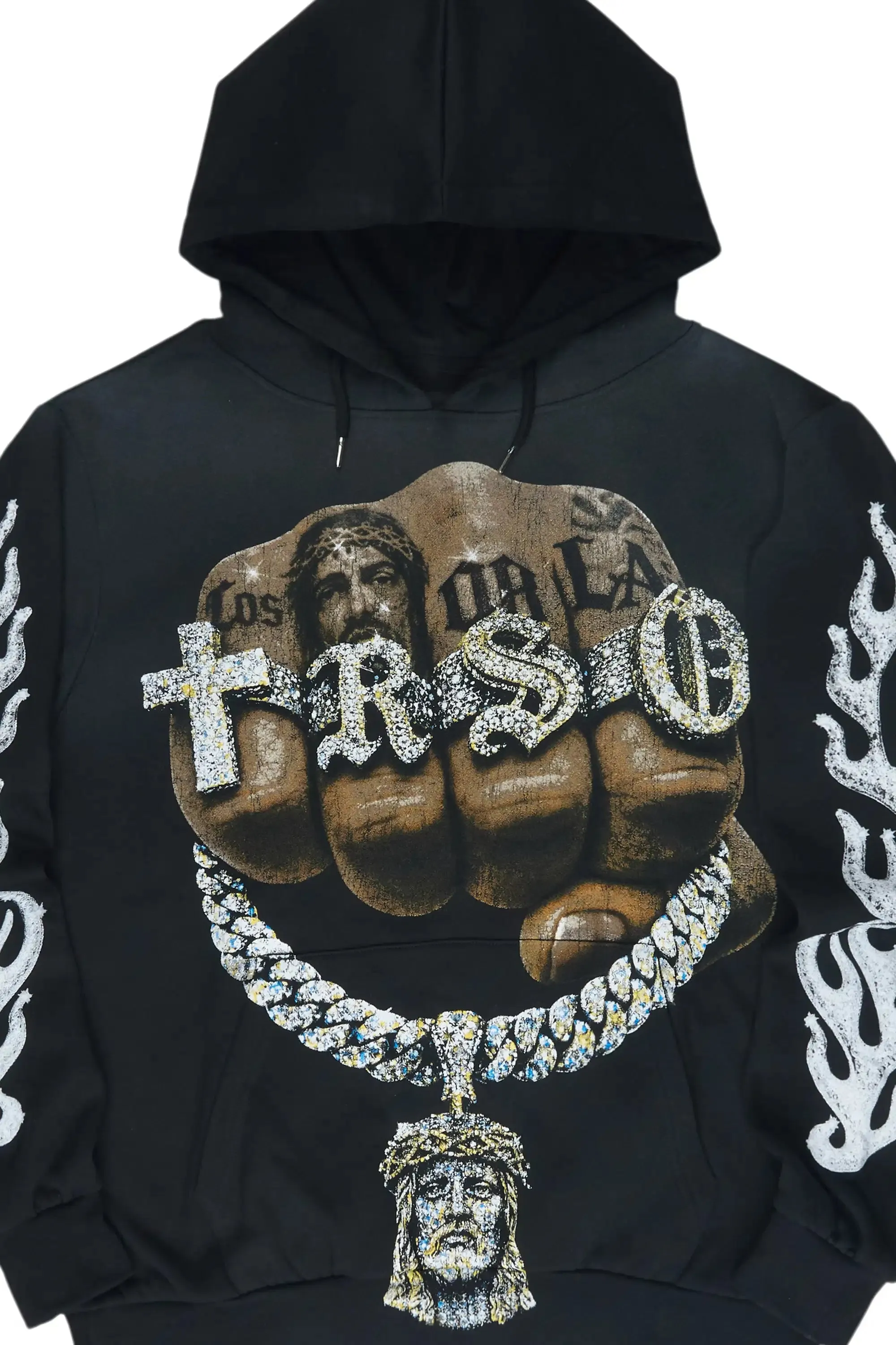 Tawana Black Graphic Hoodie sold by Rockstar Original product image thumbnail 2