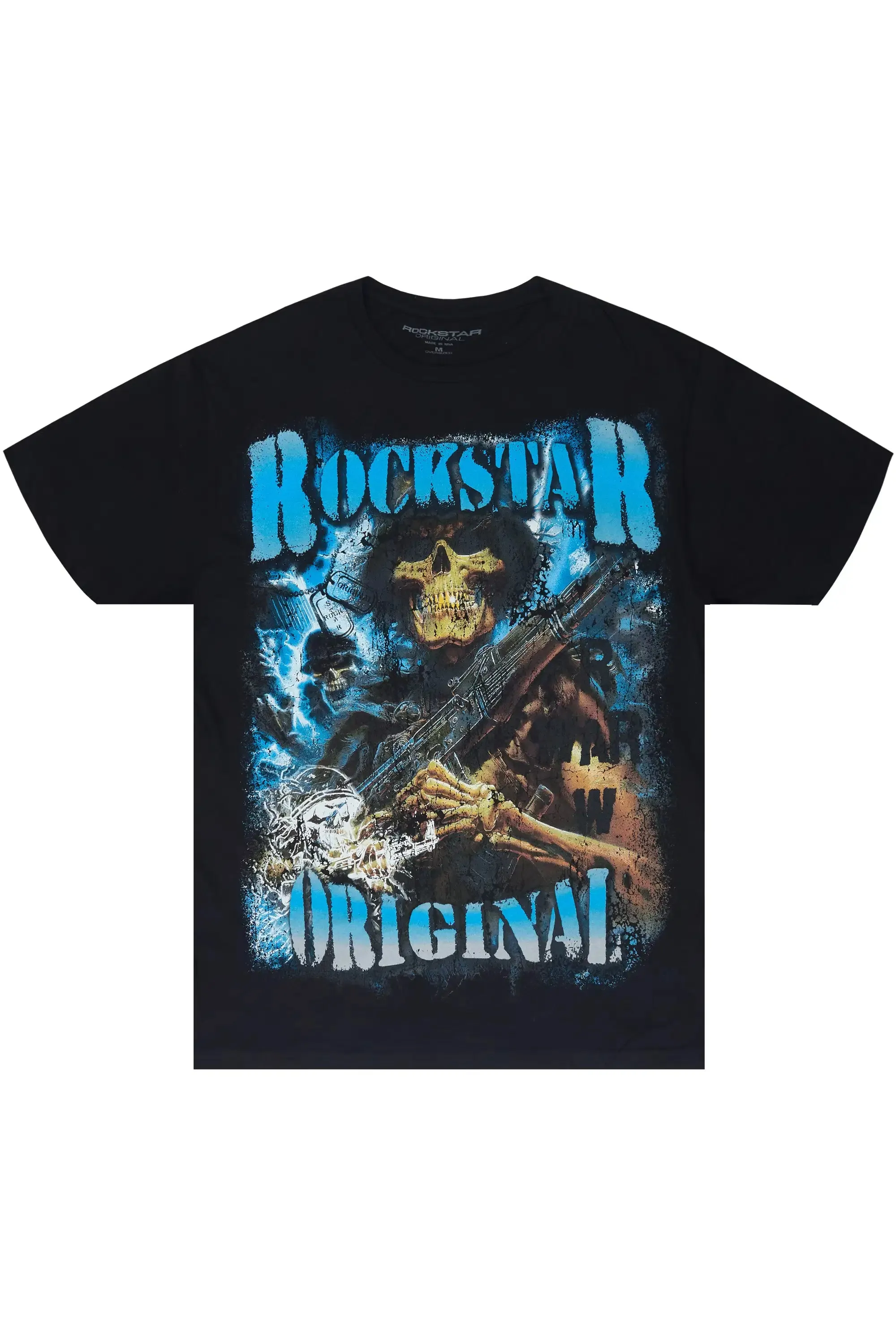 Lake Zare Black Oversized T-Shirt sold by Rockstar Original