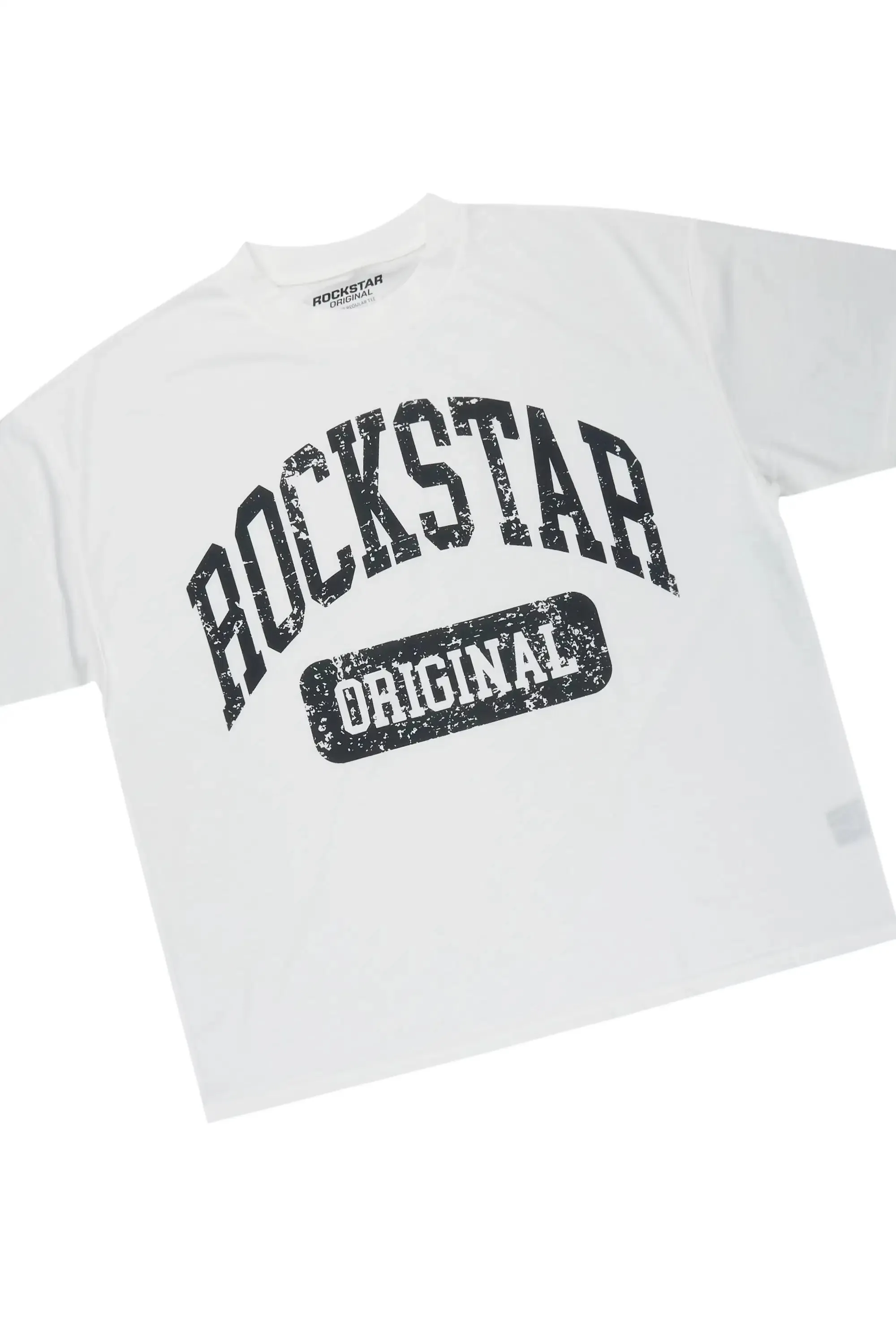 Zig White/Beige T-Shirt/Short Set sold by Rockstar Original product image thumbnail 4