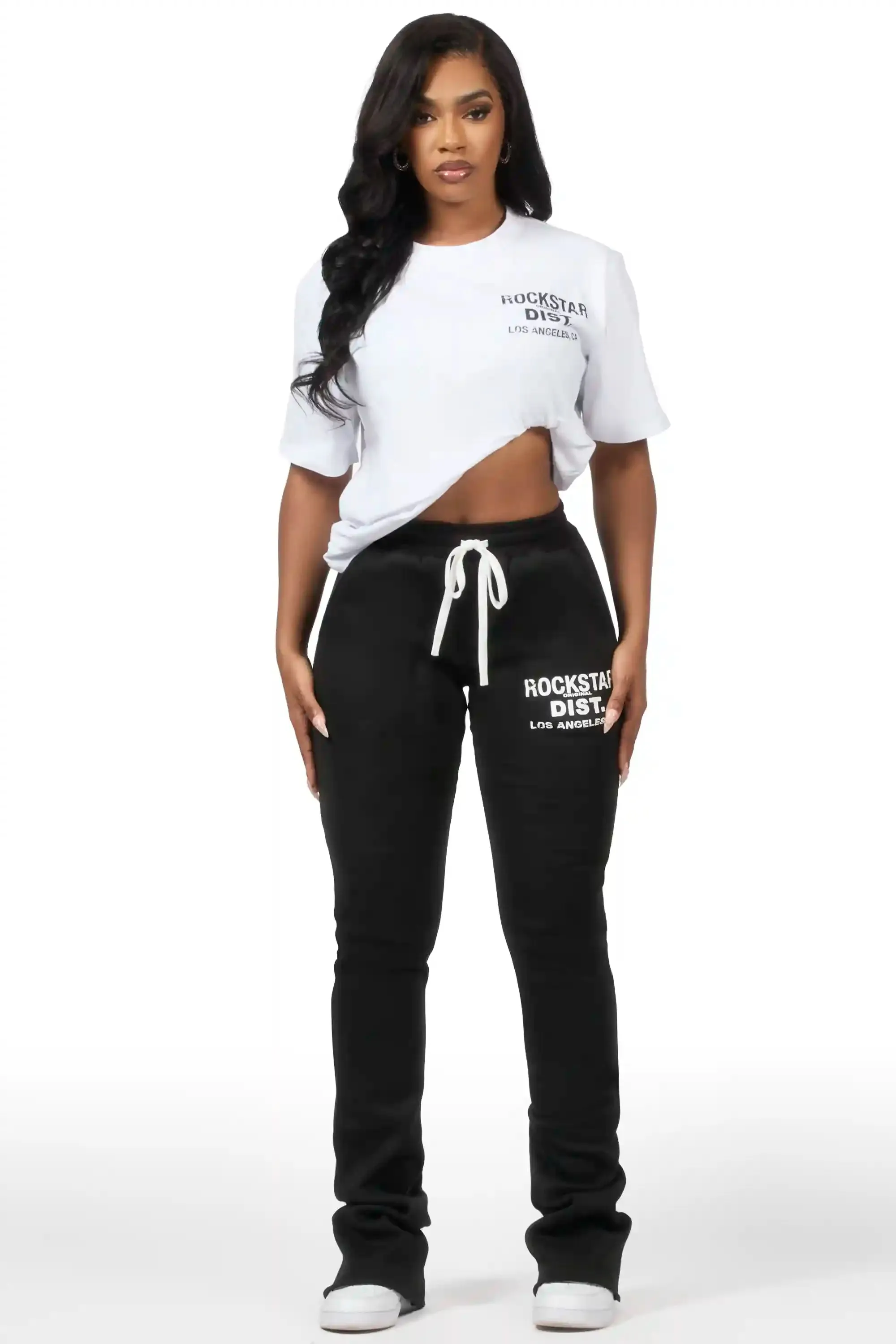 Dalasia 2.0 White/Black T-Shirt Track Set sold by Rockstar Original product image thumbnail 2