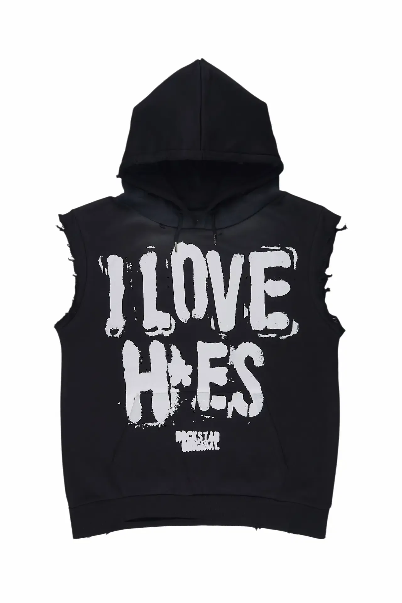 Banyan Black Cut Sleeve Hoodie sold by Rockstar Original