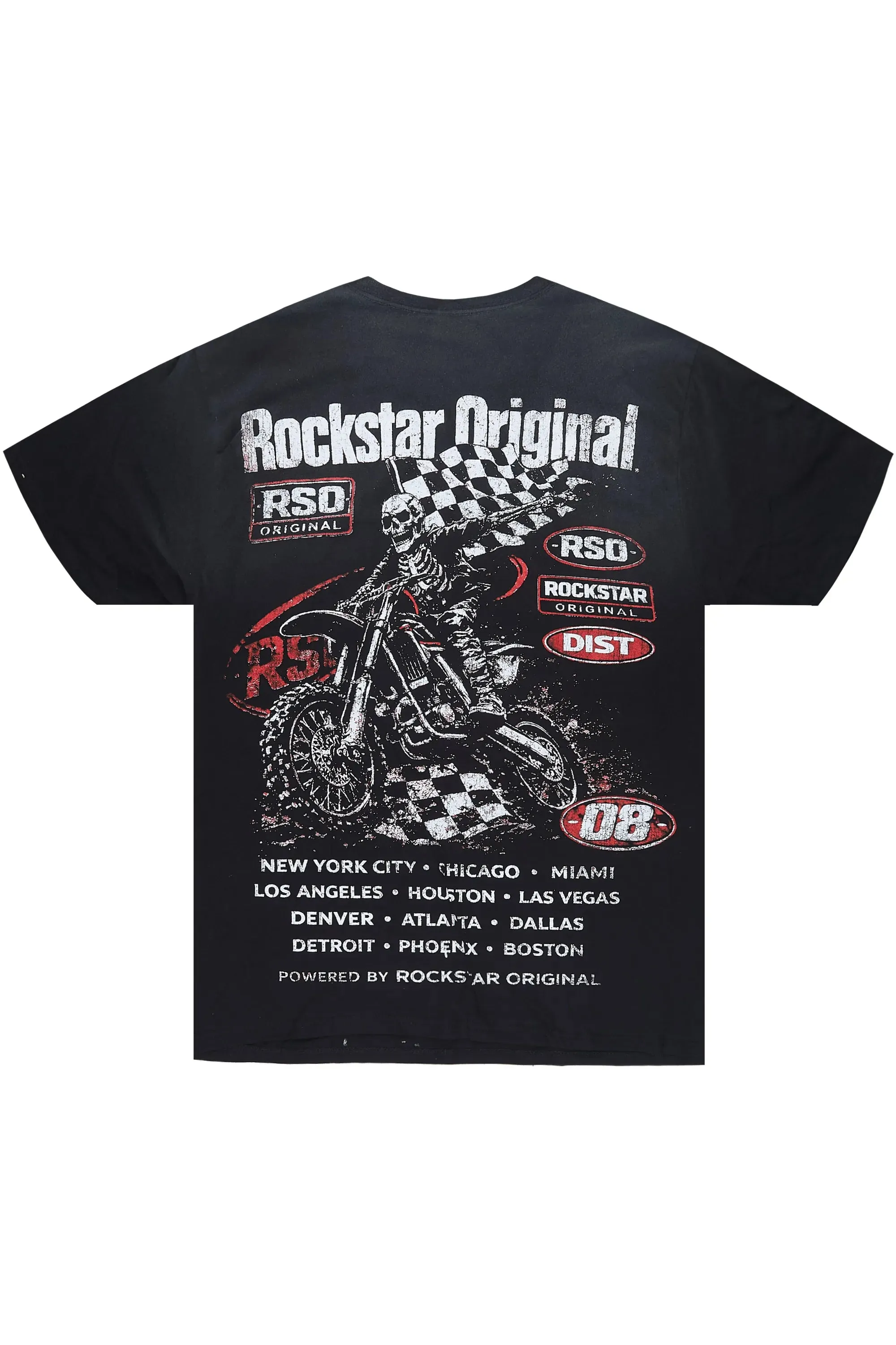 Carleisha Black T-Shirt sold by Rockstar Original product image thumbnail 3