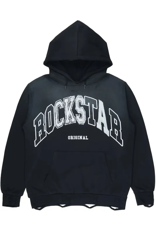 Bodie Black Graphic Hoodie made by Rockstar Original