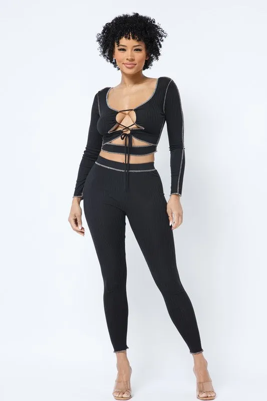 Giavanna Black Matching Set made by Rockstar Original