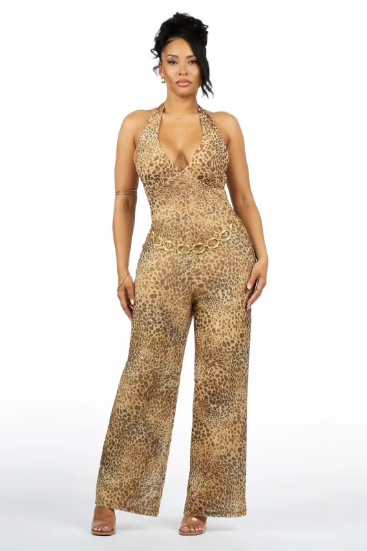 Steppin-Out Leopard Jumpsuit made by Rockstar Original