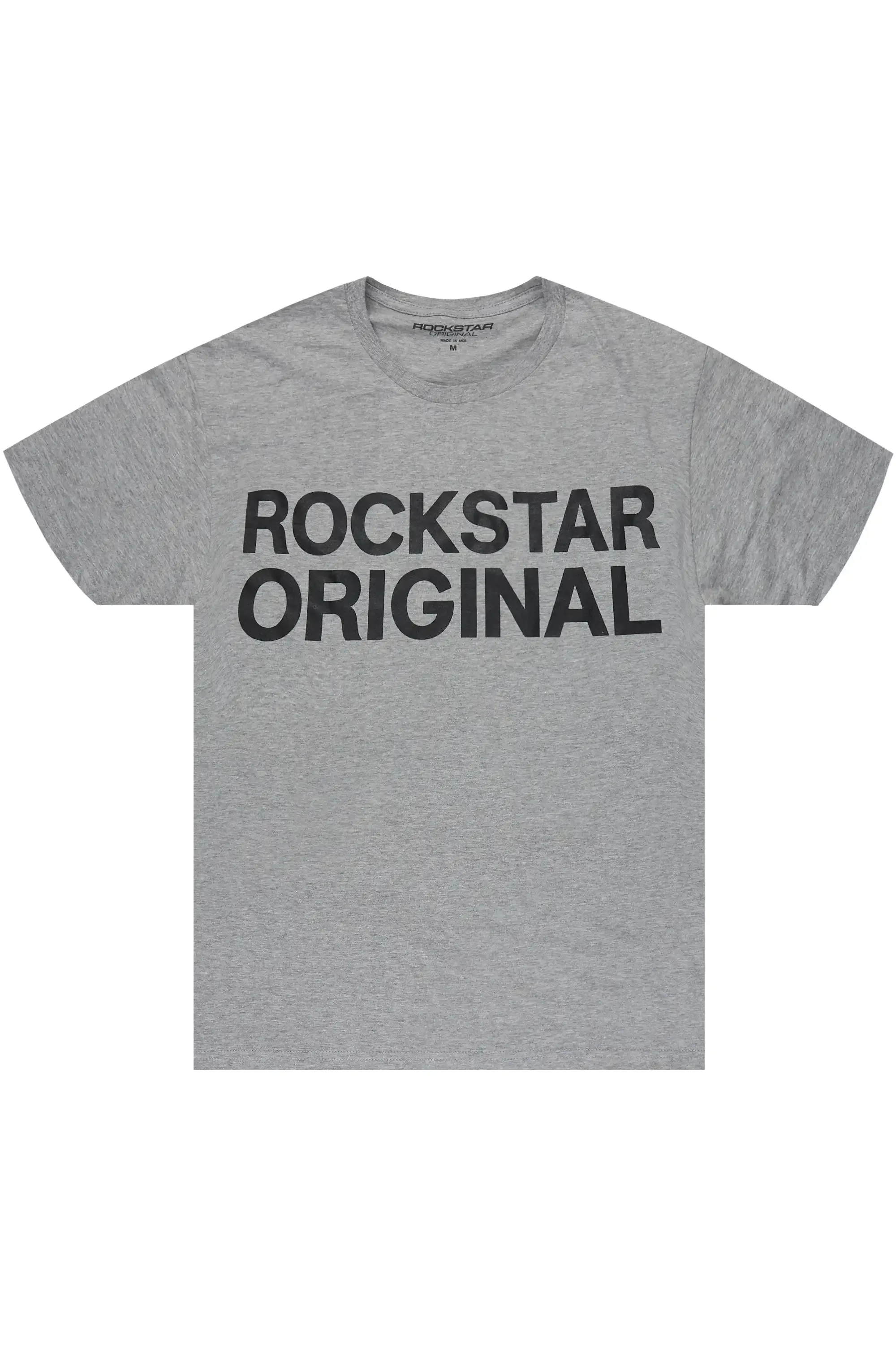 Keeth Grey Oversized Graphic T-Shirt sold by Rockstar Original