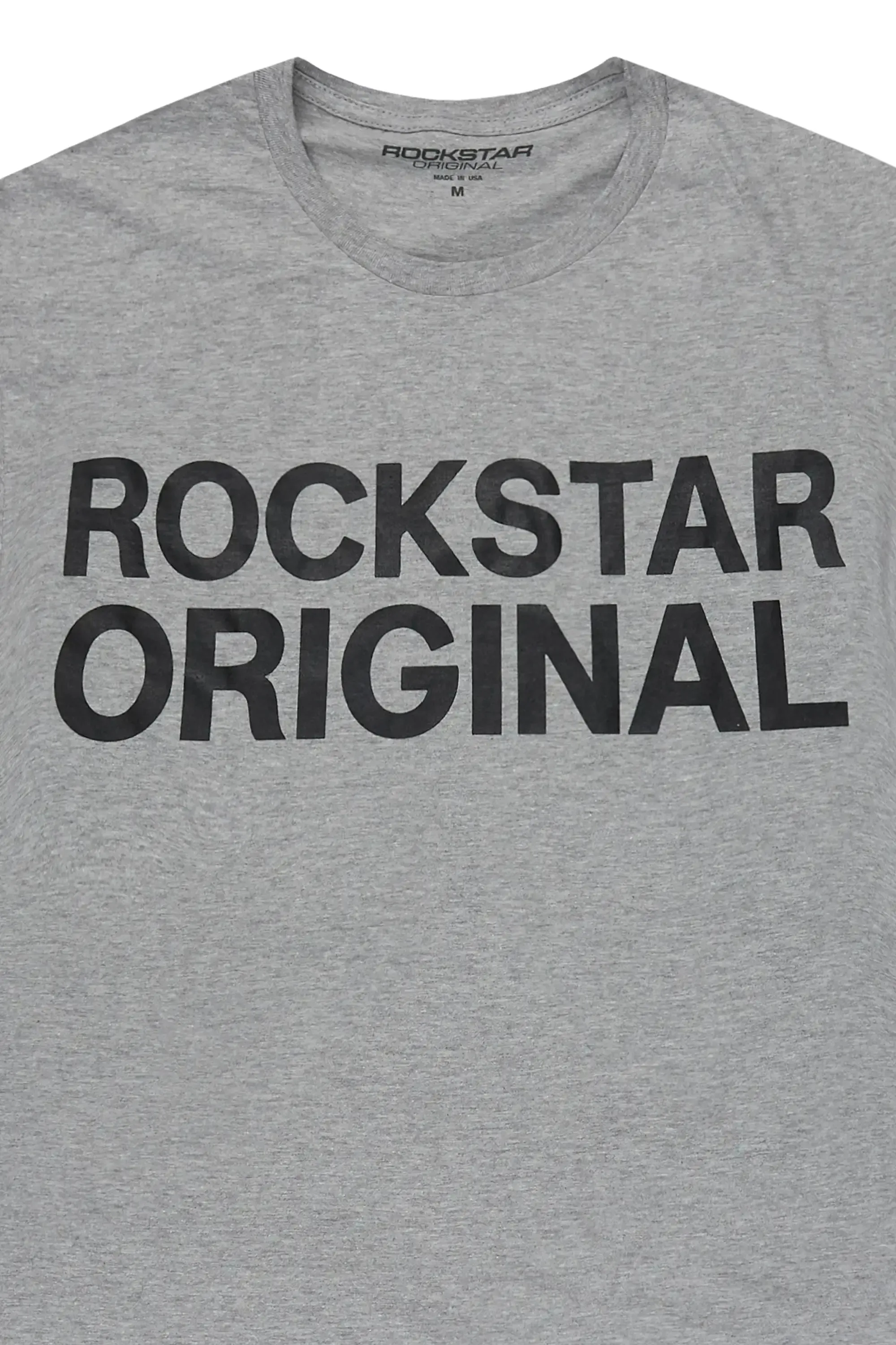 Keeth Grey Oversized Graphic T-Shirt sold by Rockstar Original product image thumbnail 2