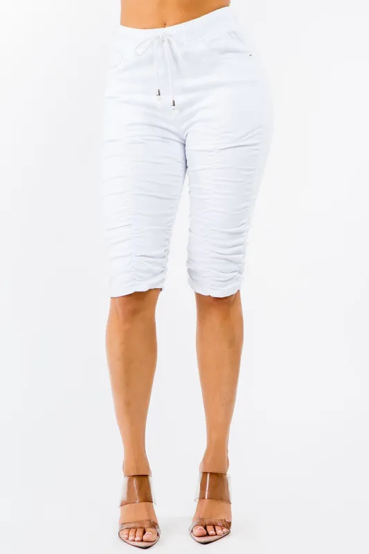Janea White Bermuda Short made by Rockstar Original
