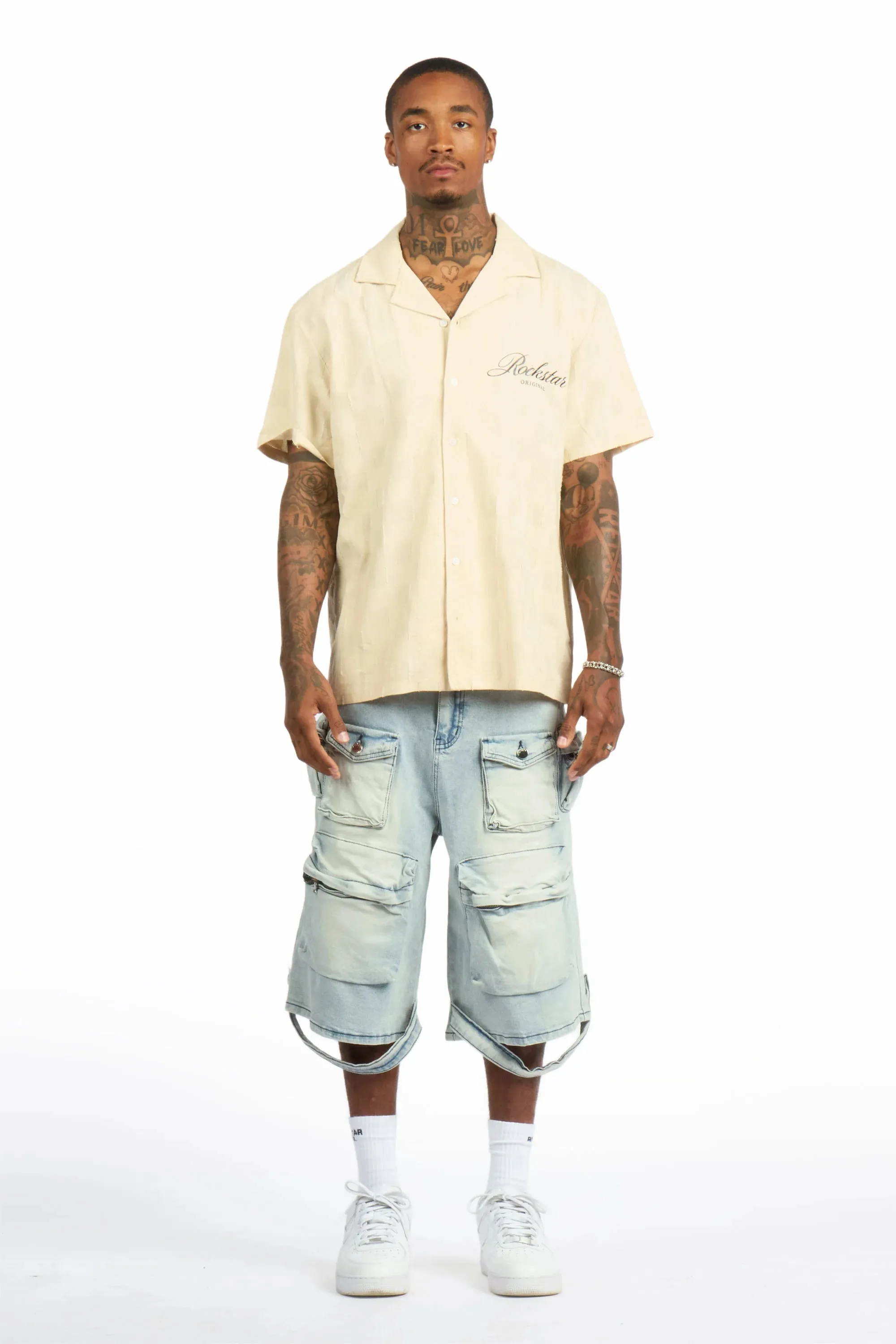 Mahesh Blue Denim Short sold by Rockstar Original product image thumbnail 4