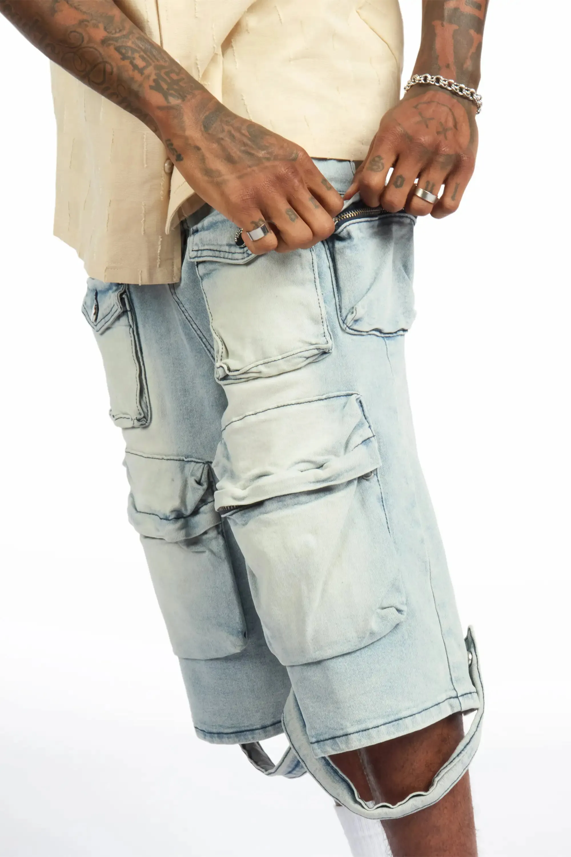 Mahesh Blue Denim Short sold by Rockstar Original product image thumbnail 3