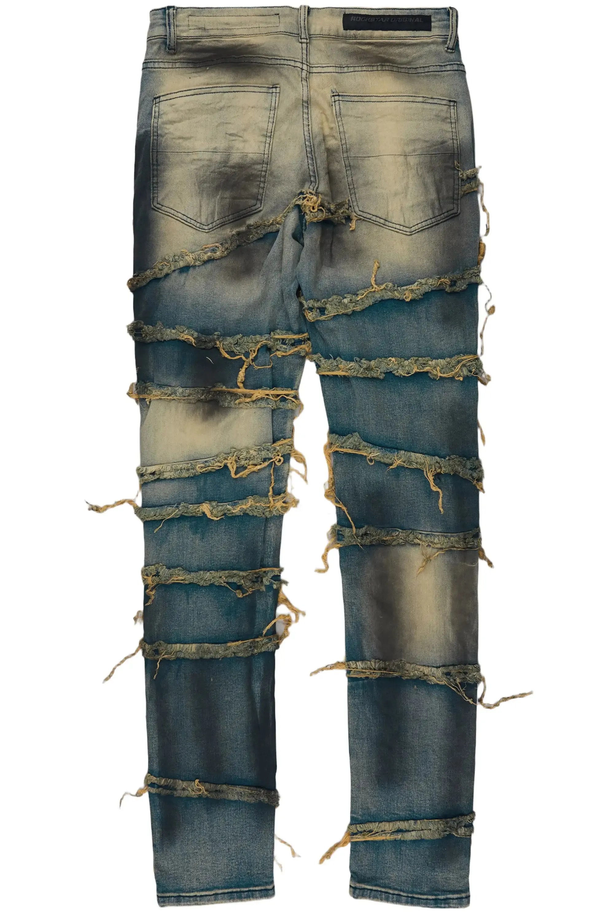 Vasco Dark Blue Skinny Fit Jean sold by Rockstar Original product image thumbnail 3