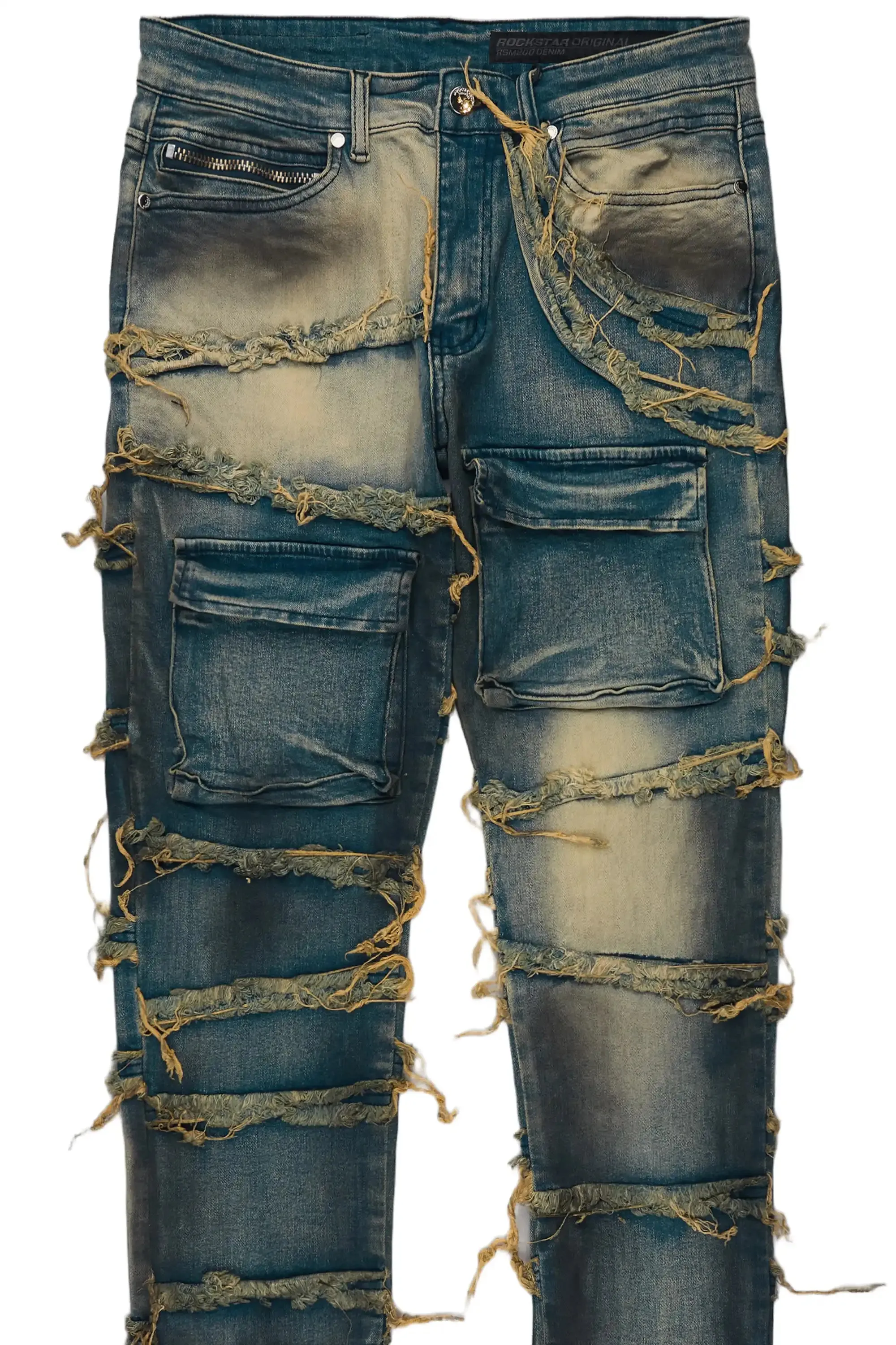 Vasco Dark Blue Skinny Fit Jean sold by Rockstar Original product image thumbnail 2