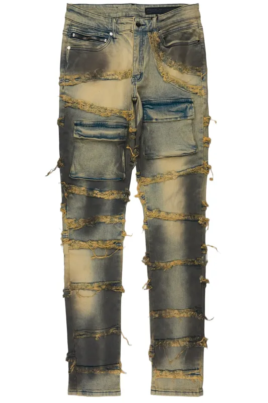 Vasco Tint Blue Skinny Fit Jean made by Rockstar Original