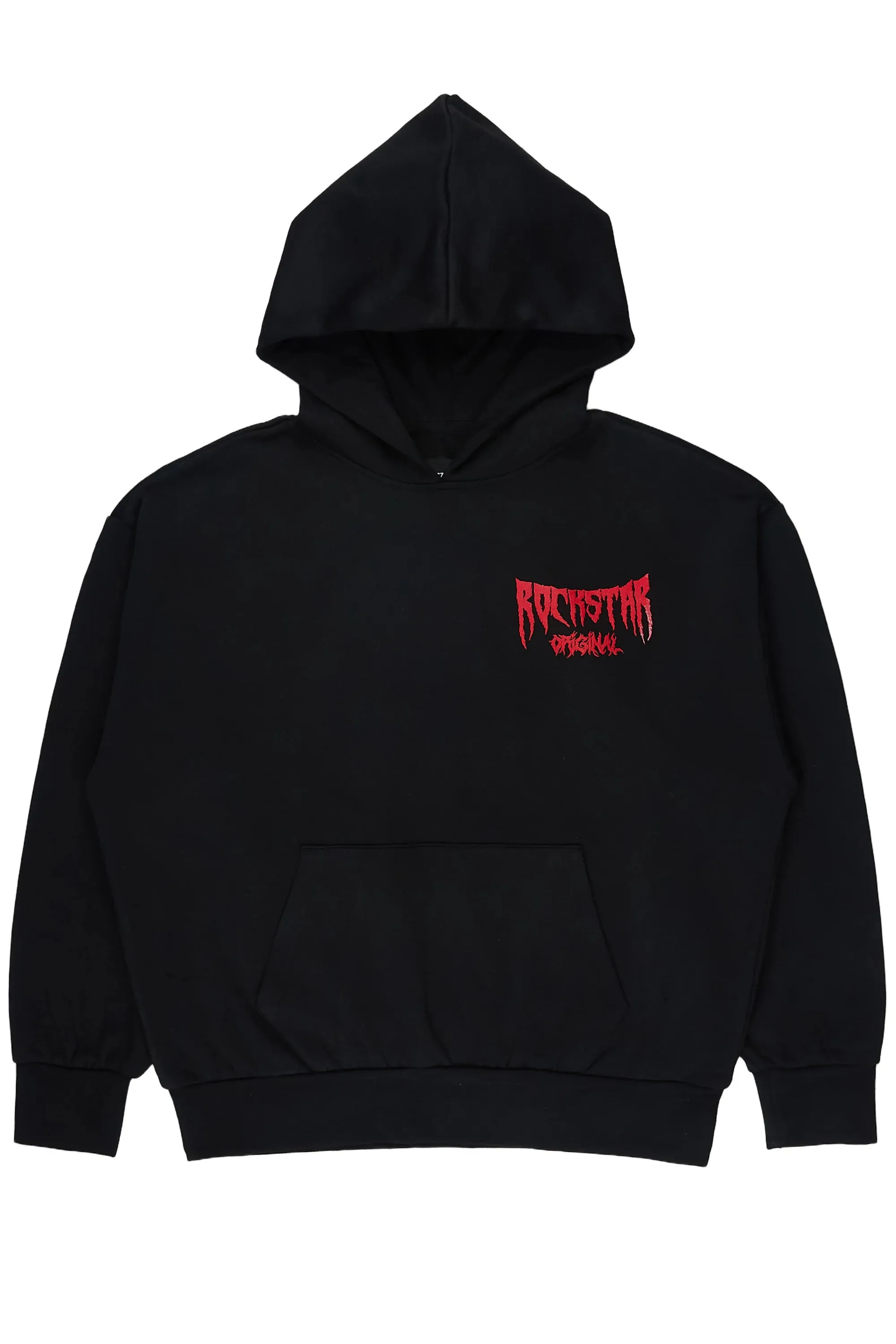 Twinkle Black/Red Graphic Hoodie sold by Rockstar Original