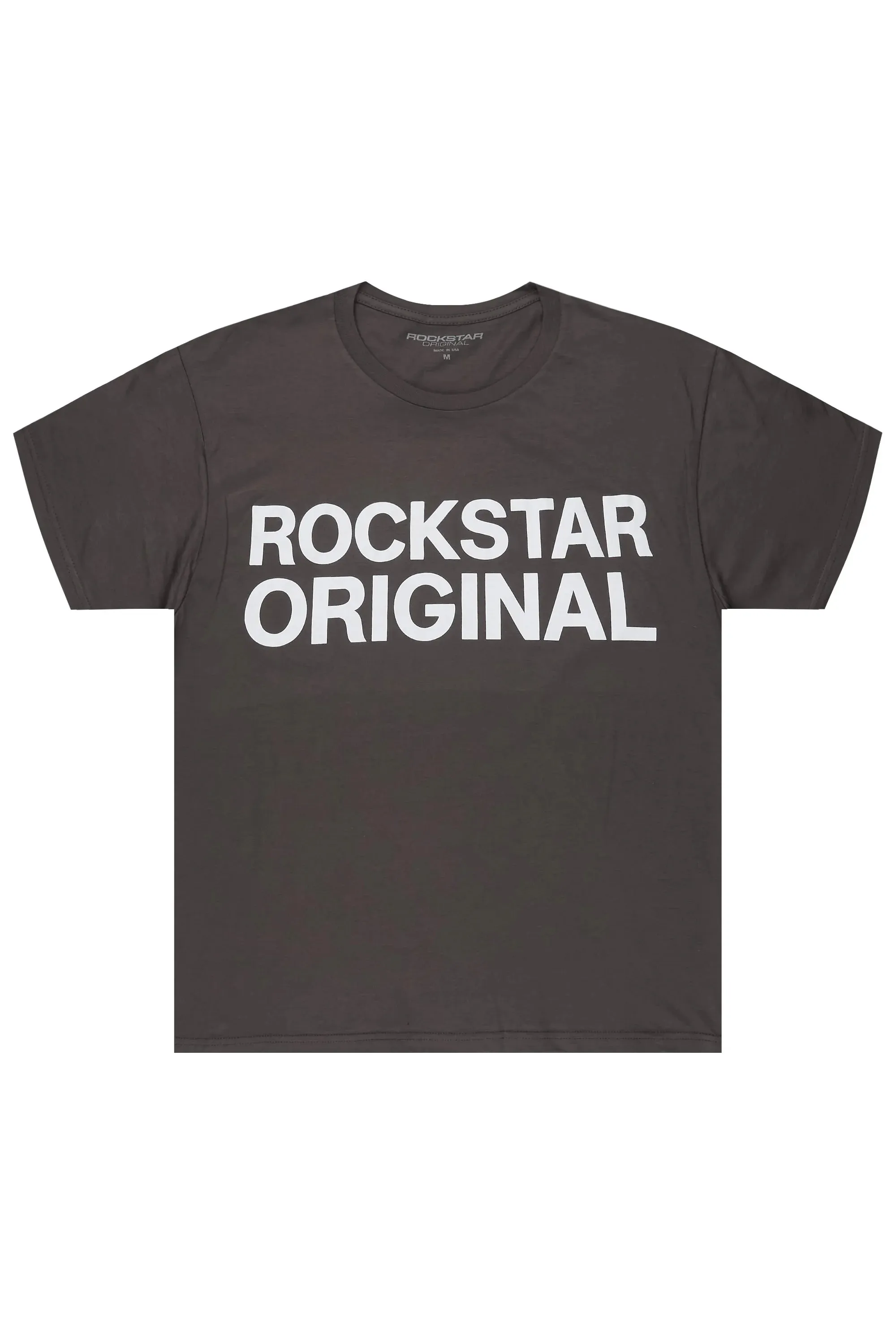 Keeth Charcoal Oversized Graphic T-Shirt sold by Rockstar Original