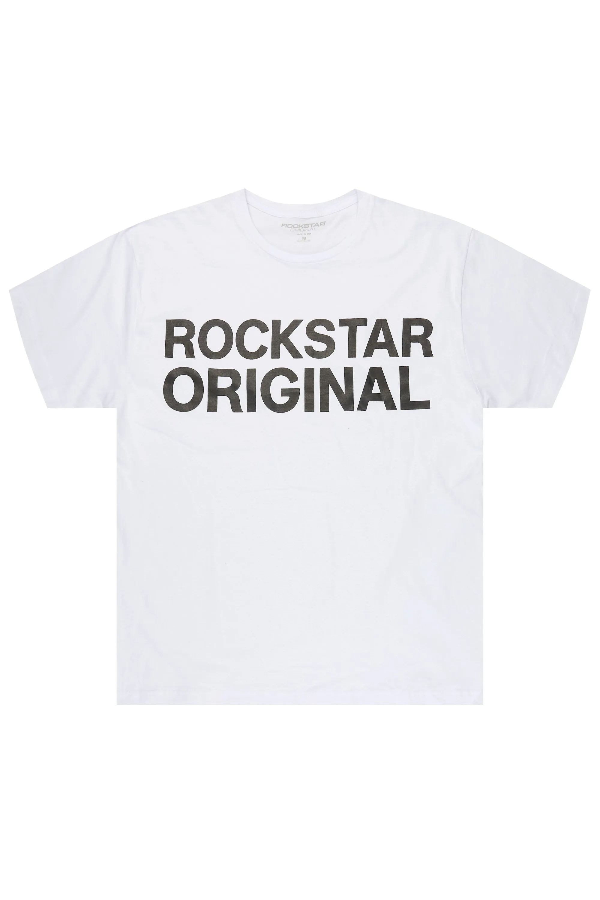 Keeth White Oversized Graphic T-Shirt sold by Rockstar Original