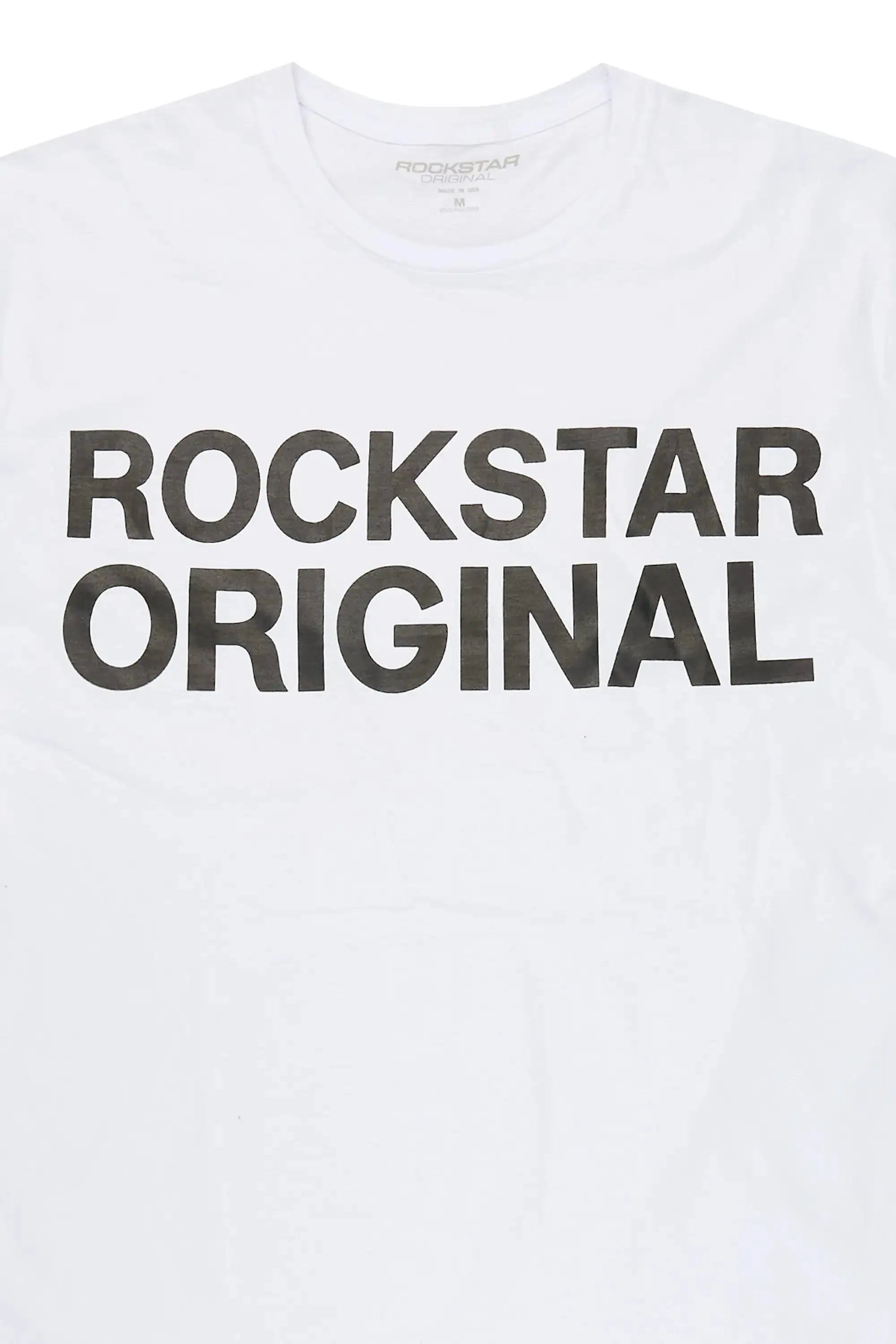 Keeth White Oversized Graphic T-Shirt sold by Rockstar Original product image thumbnail 2