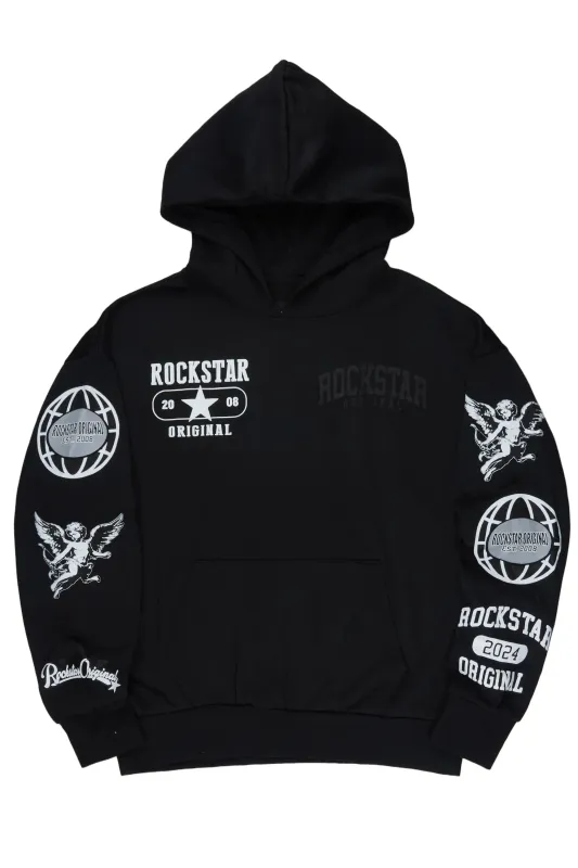 Gutta Black Hoodie made by Rockstar Original