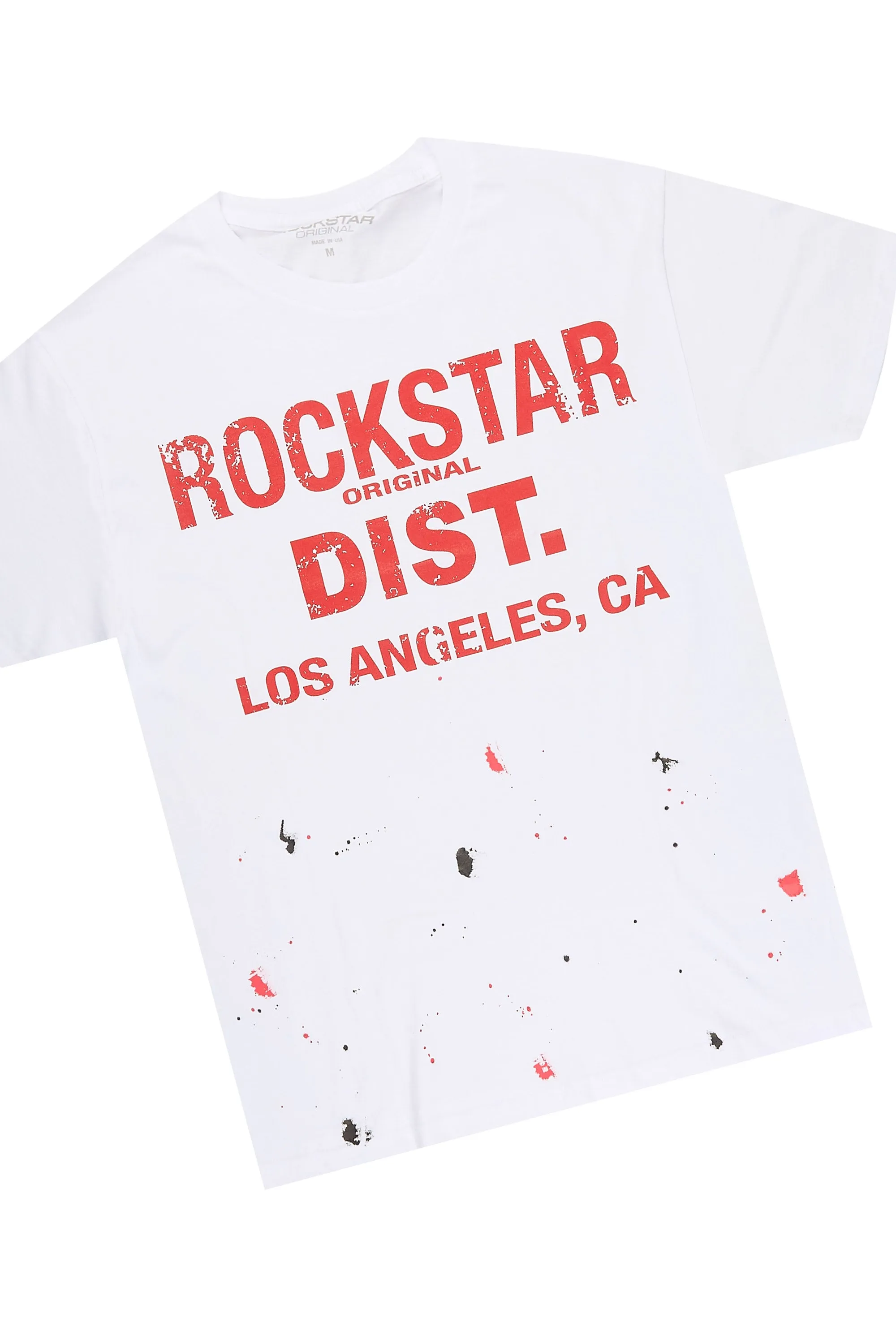DaeOnna White/Black T-Shirt Stacked Track Set sold by Rockstar Original product image thumbnail 2