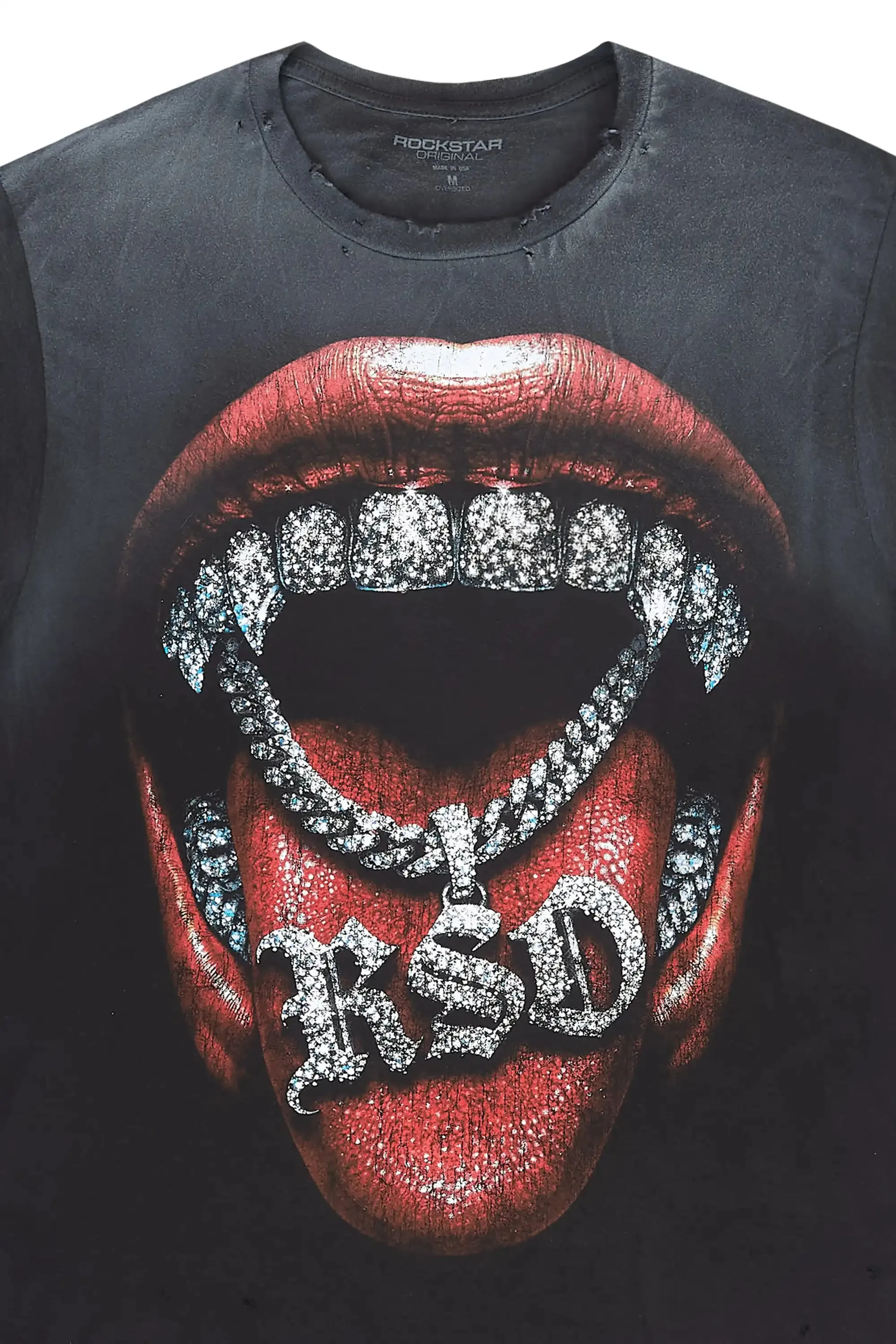 Noctis Black Oversized Graphic T-Shirt sold by Rockstar Original product image thumbnail 3