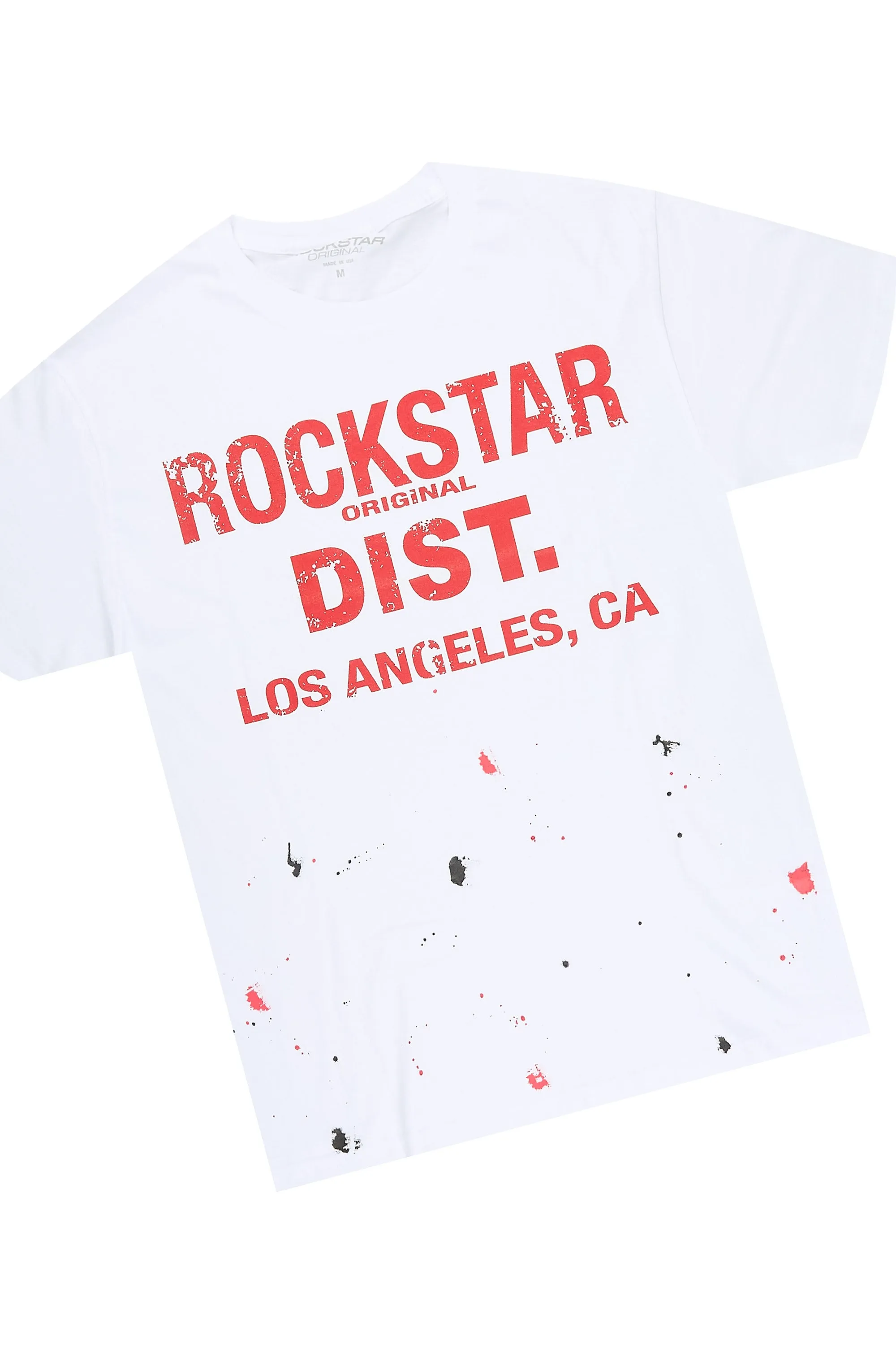 Scottie White/Black T-Shirt/Stacked Flare Track Pant Set sold by Rockstar Original product image thumbnail 2