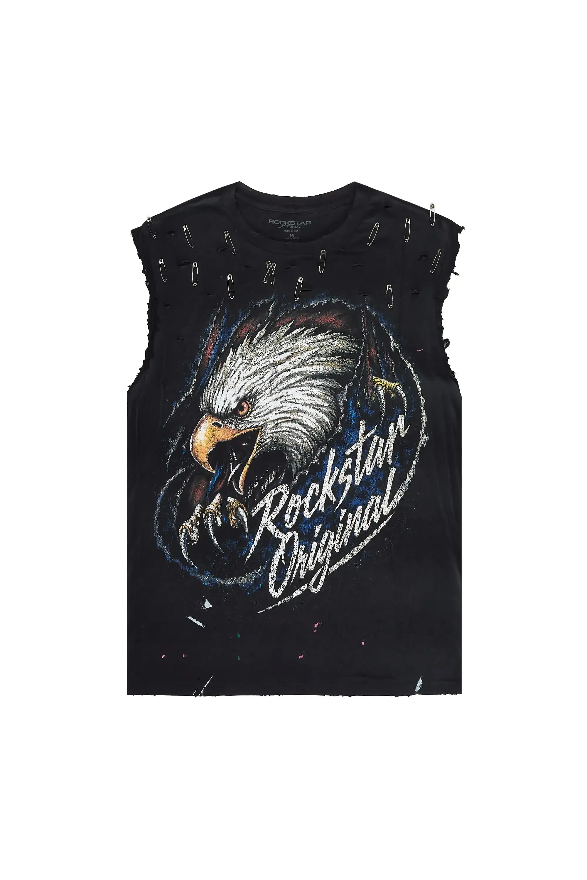 Kartala Black Cut Sleeve T-Shirt sold by Rockstar Original