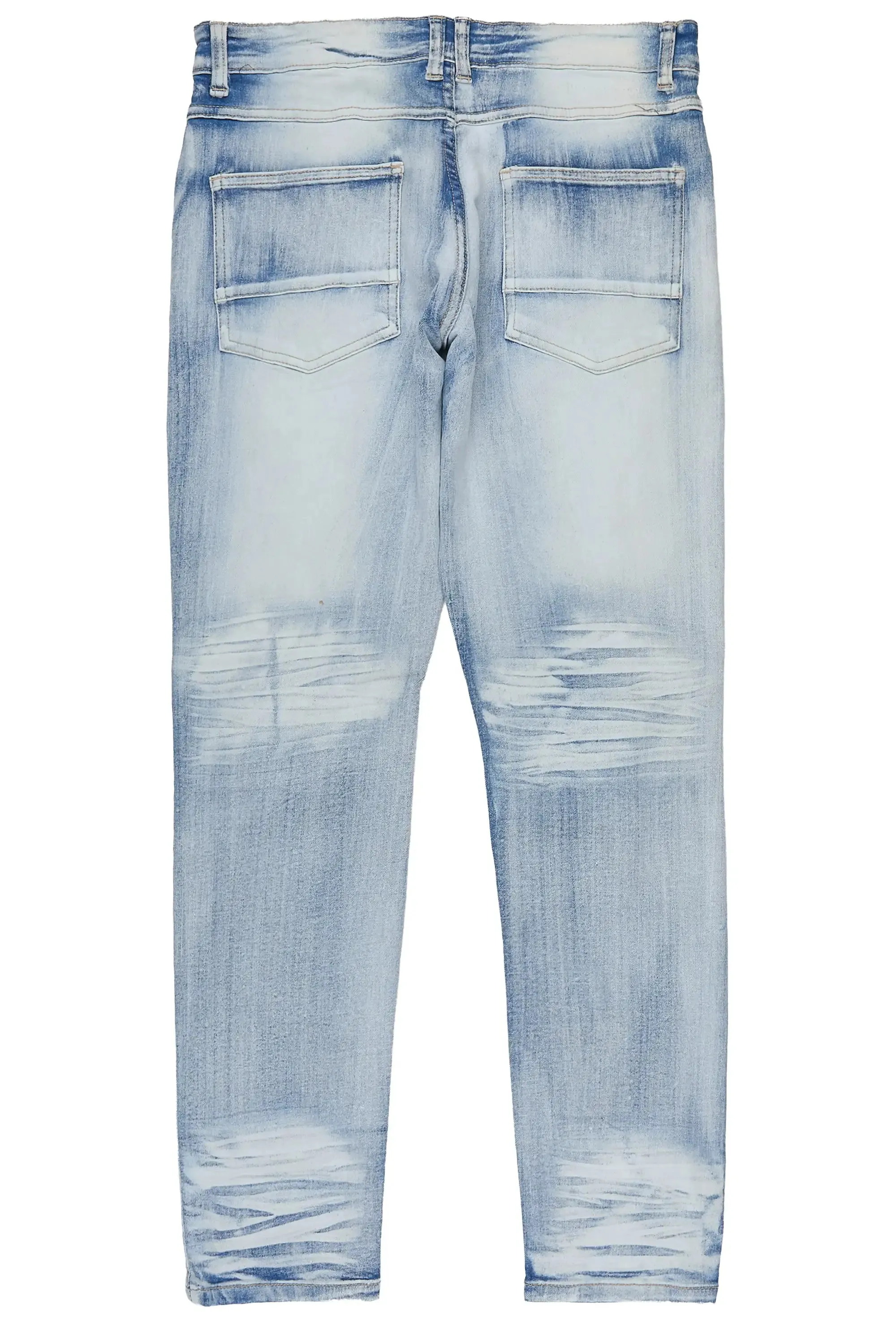 Enzi Light Sand Blue Slim Fit Jean sold by Rockstar Original product image thumbnail 3