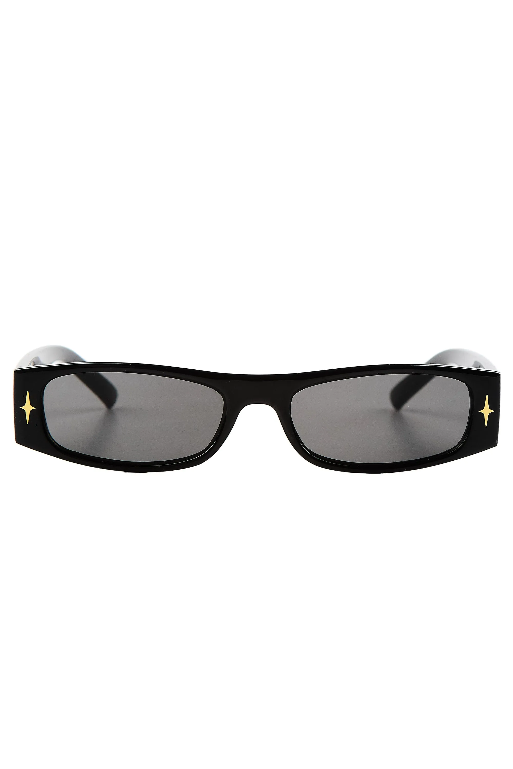 Sparker Black Square Rectangle Sunglass sold by Rockstar Original