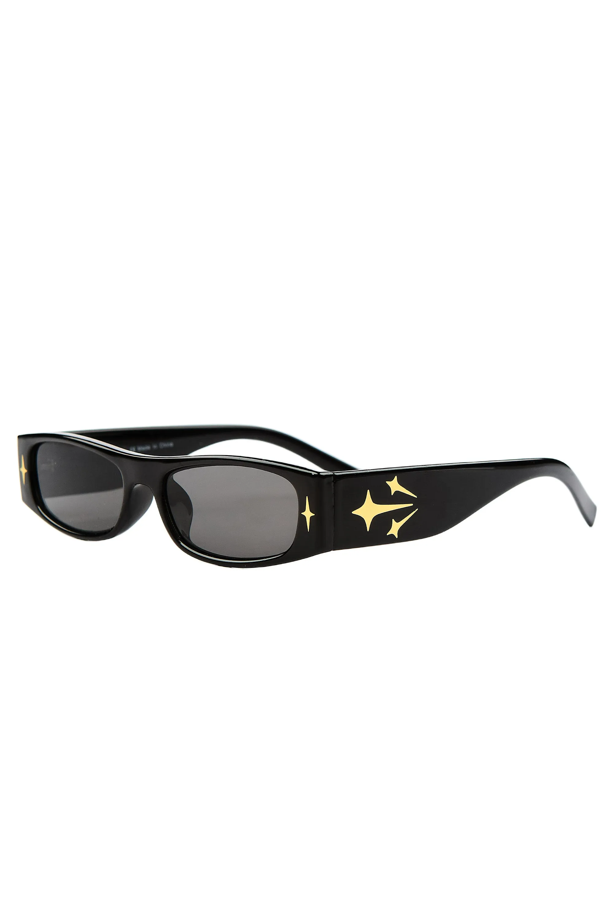 Sparker Black Square Rectangle Sunglass sold by Rockstar Original product image thumbnail 2
