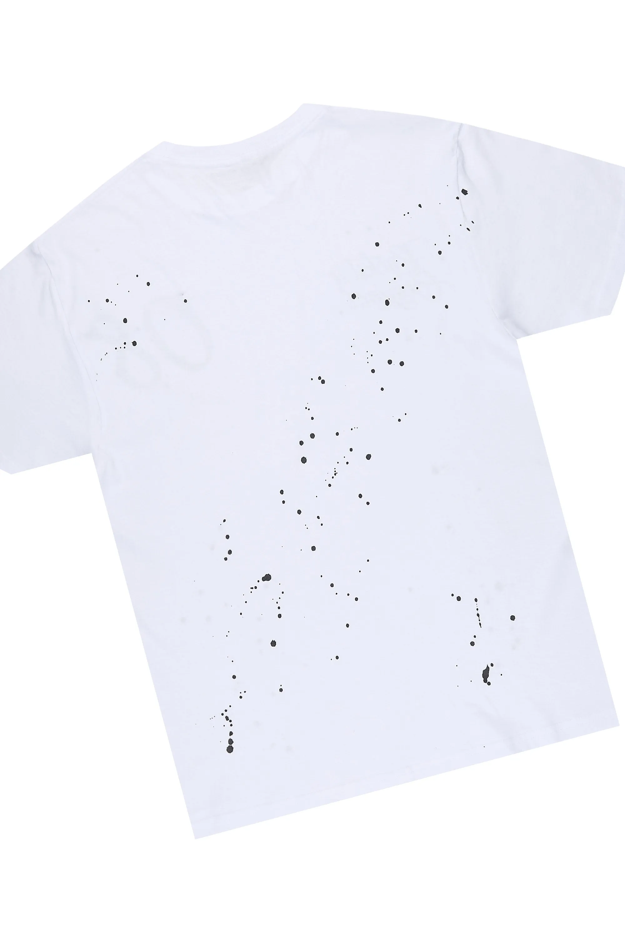 Hanif White/Light Oatmeal T-Shirt/Relaxed Track Set sold by Rockstar Original product image thumbnail 3