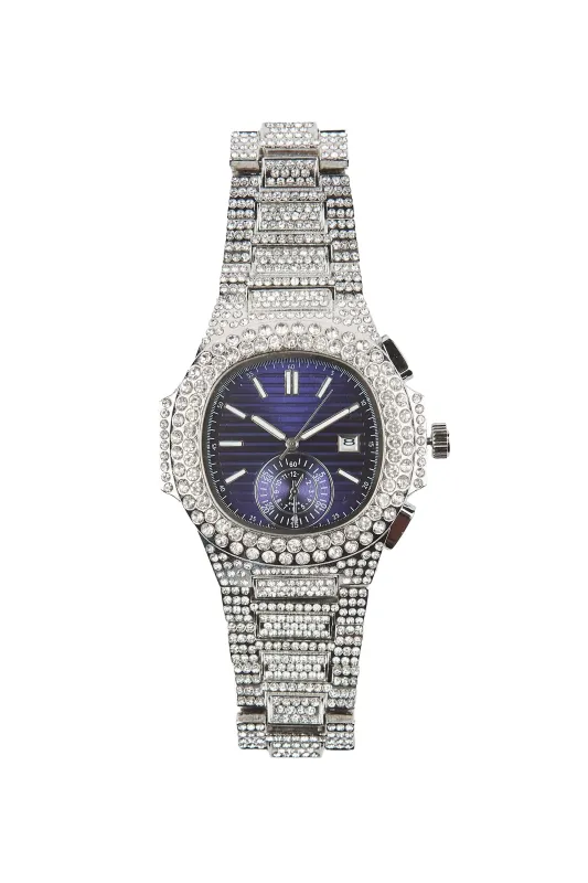 Hans Silver Bling Watch made by Rockstar Original
