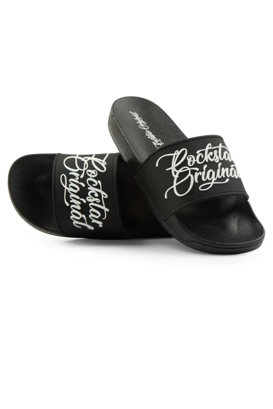 Hanif Black Graphic Slides made by Rockstar Original