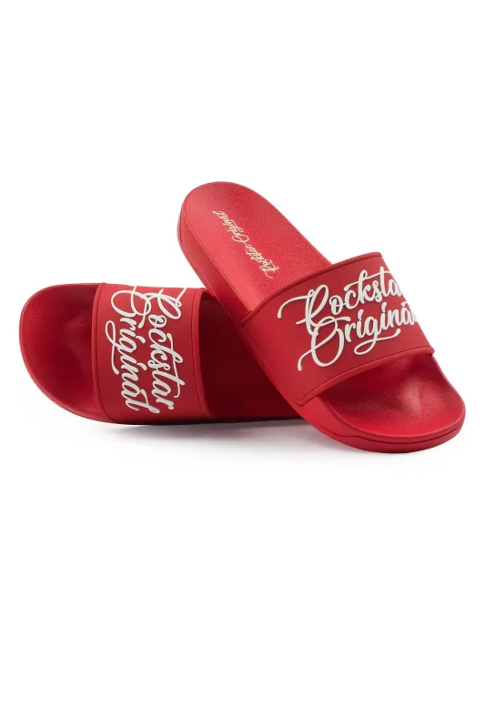 Hanif Red Graphic Slides made by Rockstar Original