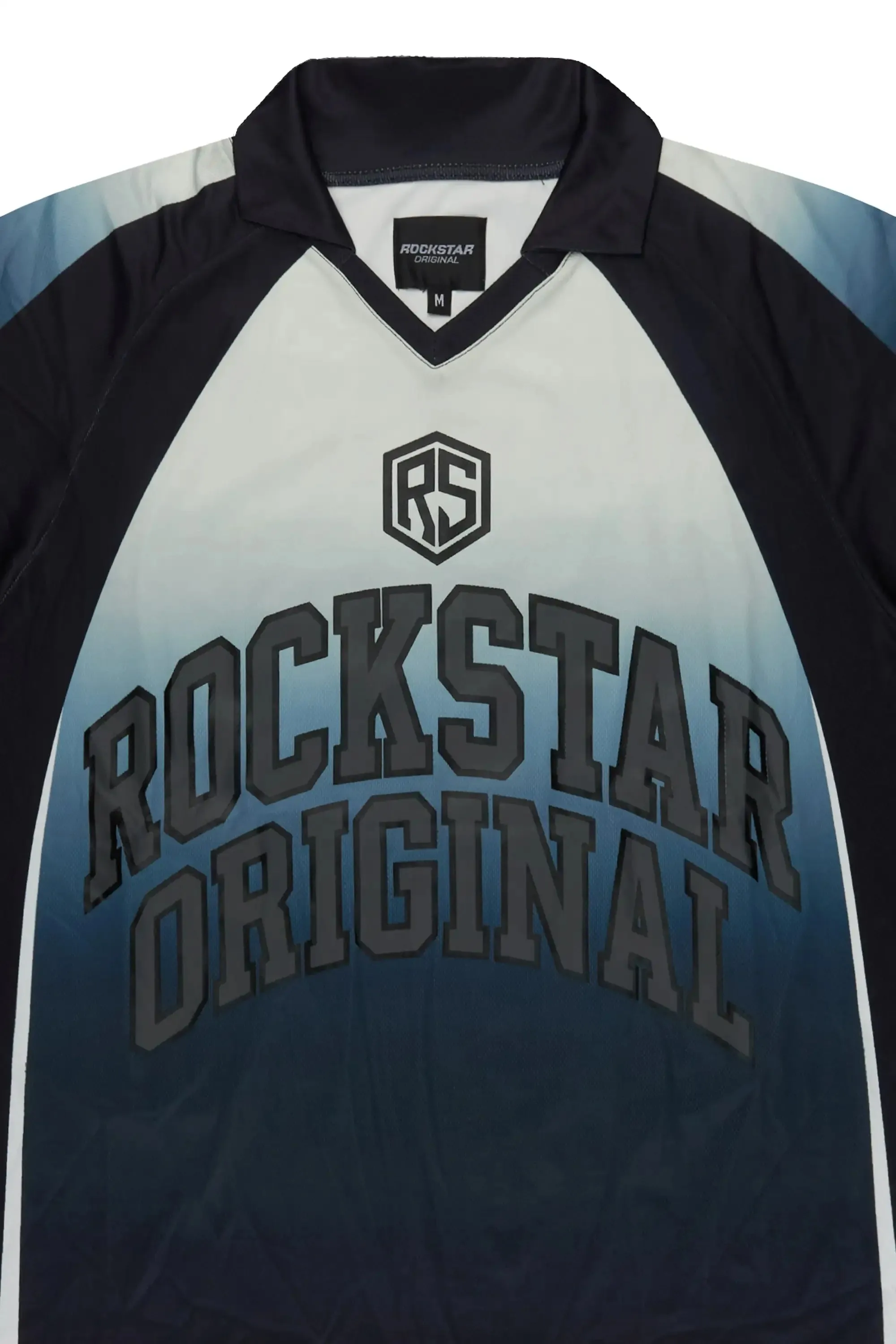 Ricco Black/White World Soccer Inspired Graphic Jersey sold by Rockstar Original product image thumbnail 2