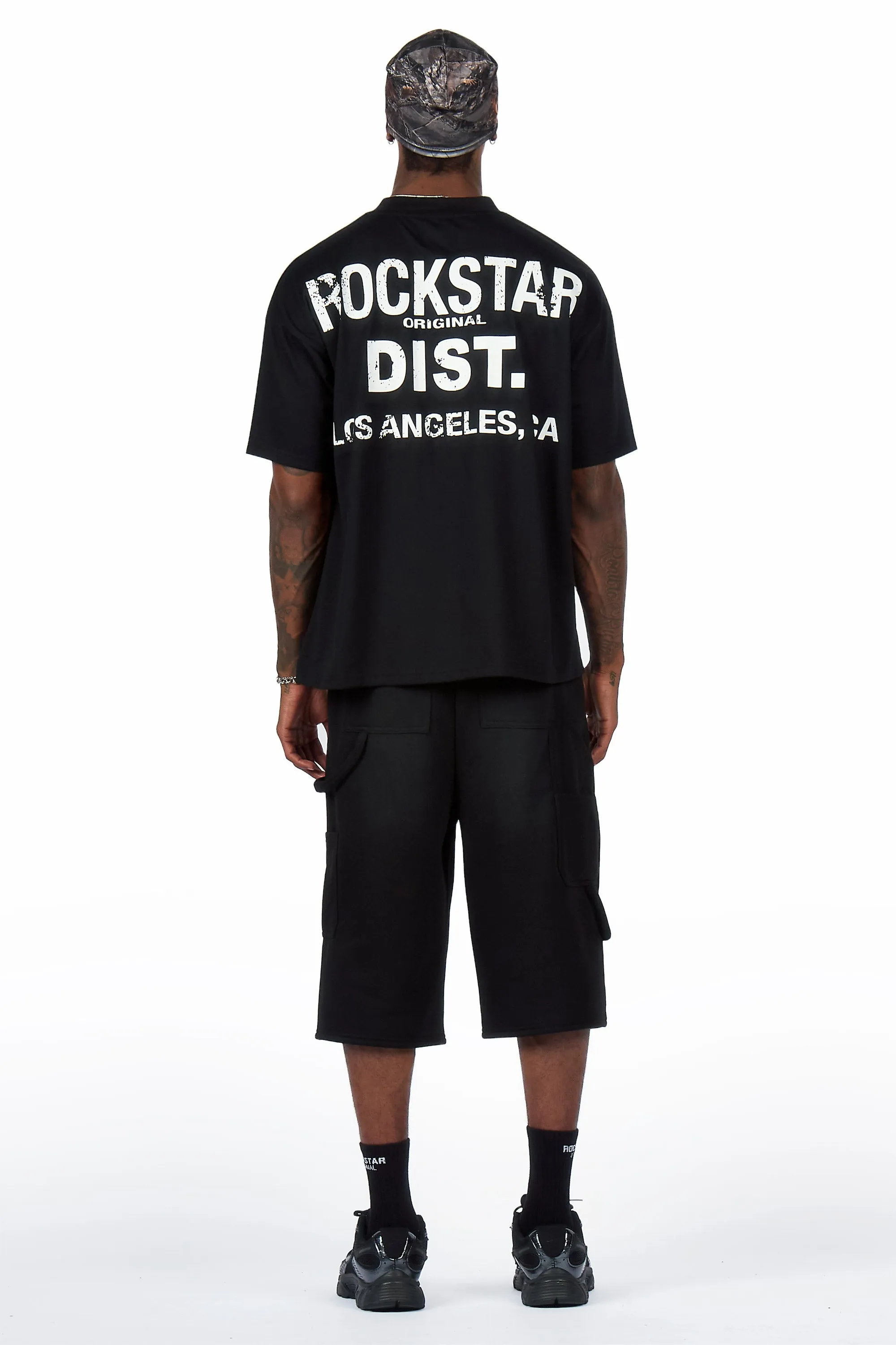 Finn Black T-Shirt Jort Set sold by Rockstar Original product image thumbnail 4