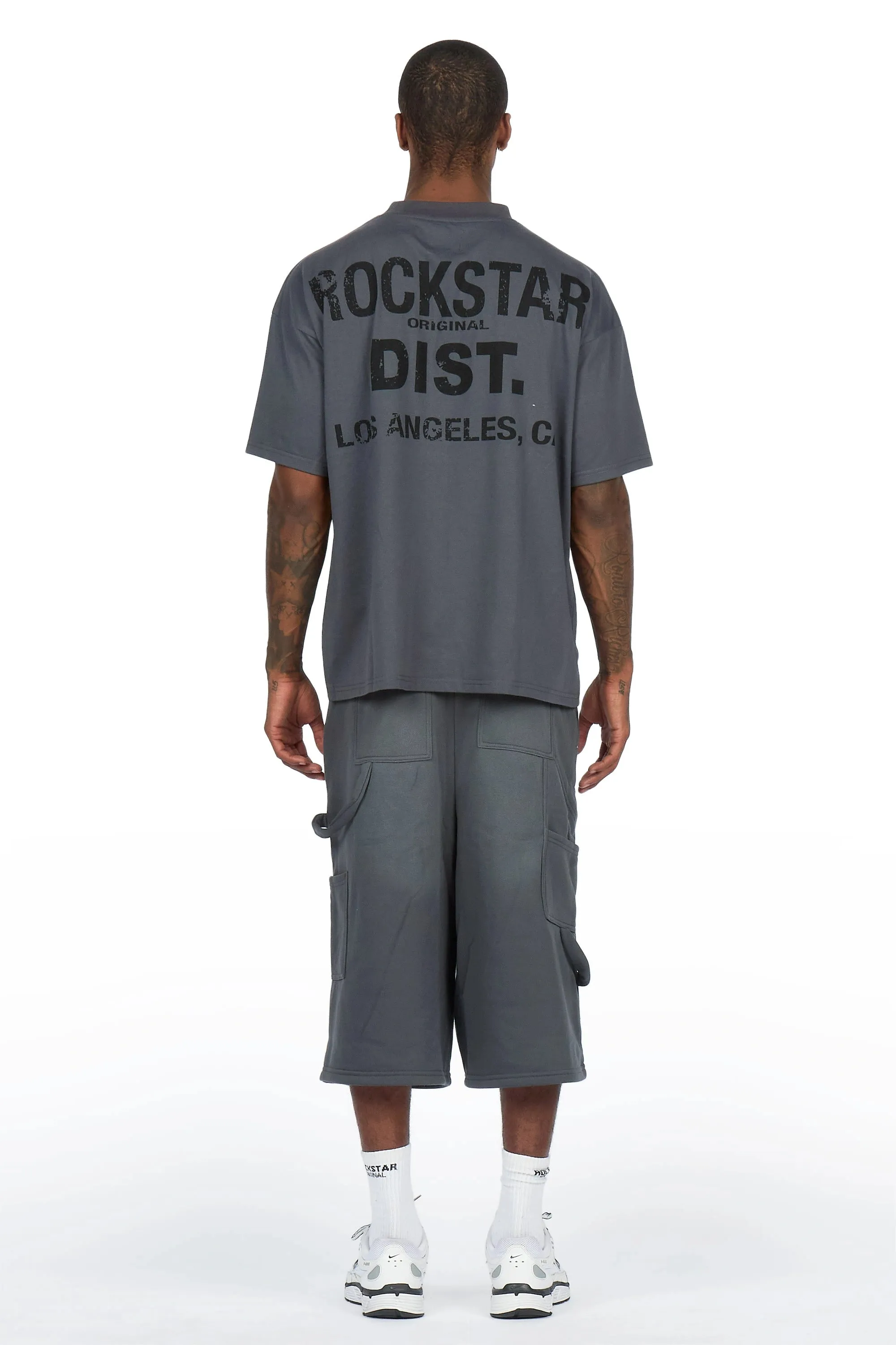 Finn Grey T-Shirt Jort Set sold by Rockstar Original product image thumbnail 4