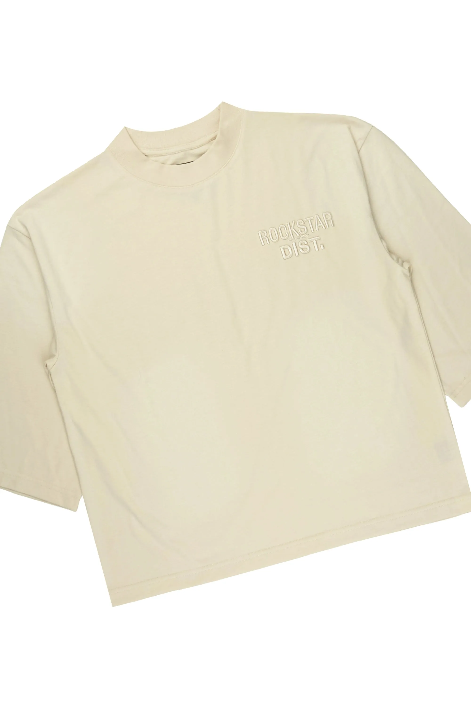 Jolan Beige T-Shirt/Jort Set sold by Rockstar Original product image thumbnail 5