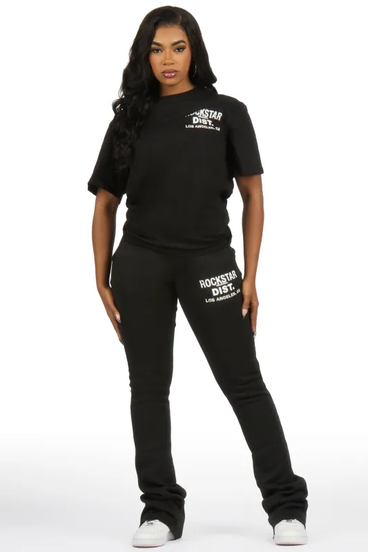 Dalasia 2.0 Black T-Shirt Track Set made by Rockstar Original