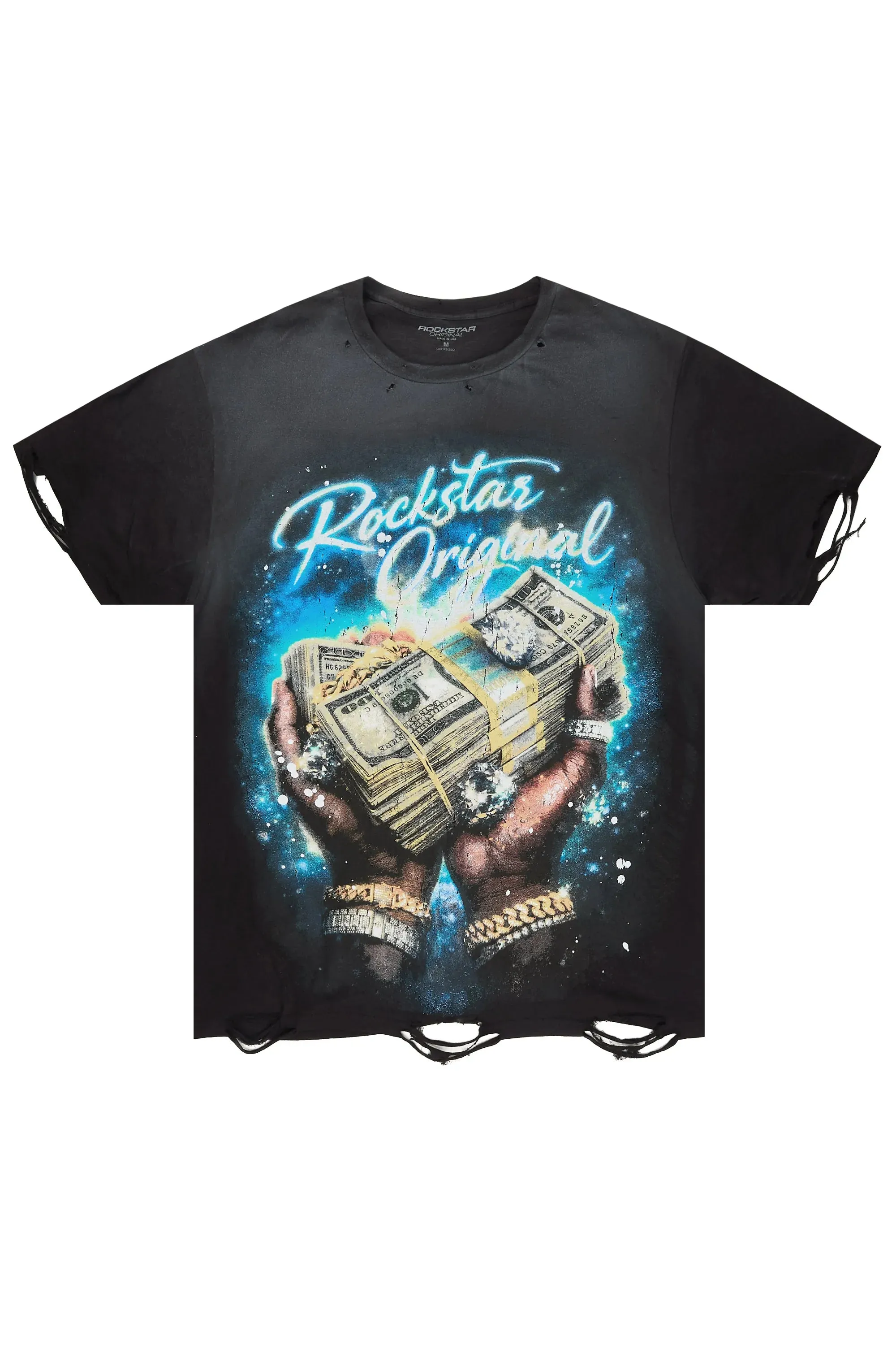 Shameca Black T-Shirt sold by Rockstar Original