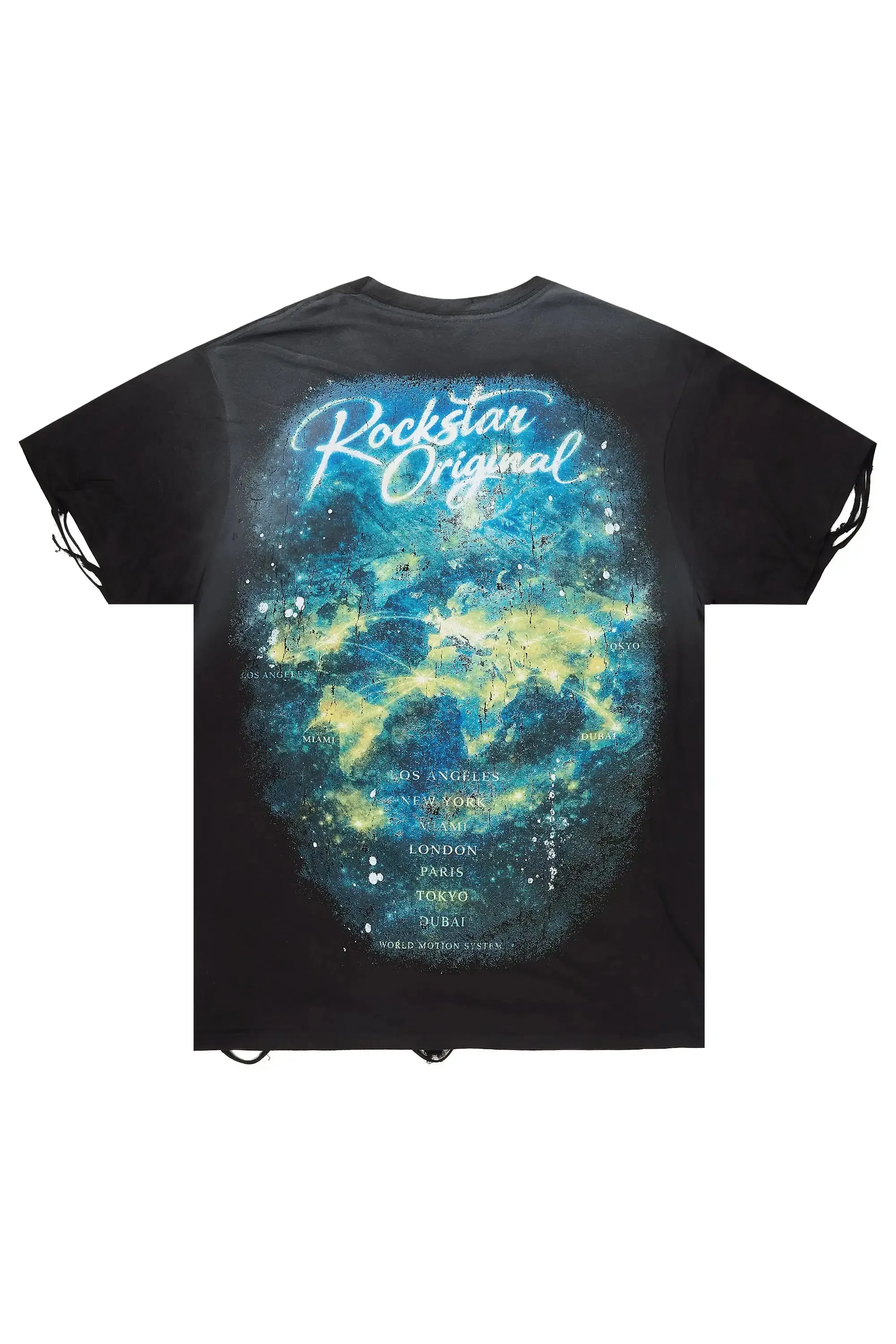 Shameca Black T-Shirt sold by Rockstar Original product image thumbnail 3