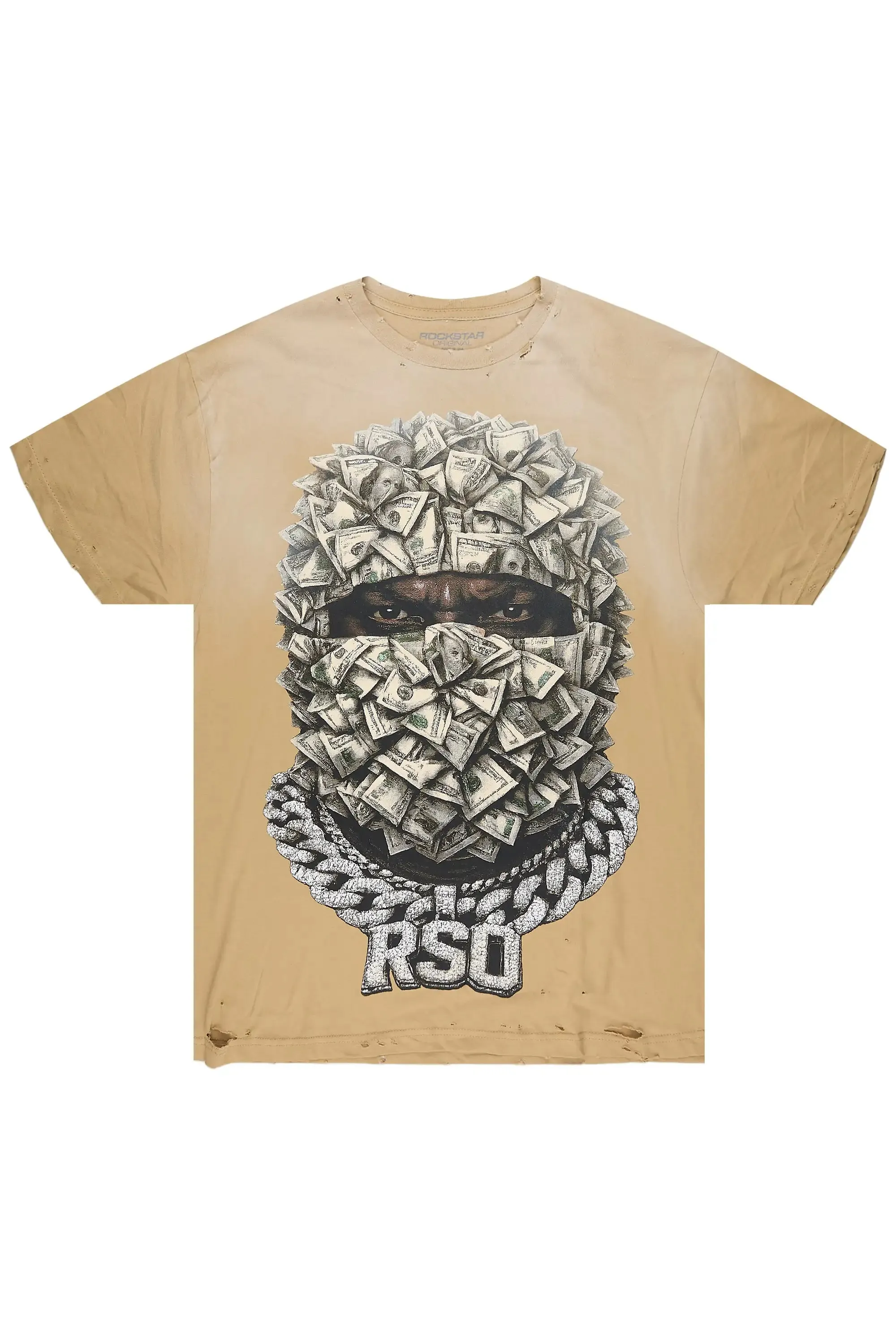 Jacquelyn Beige T-Shirt sold by Rockstar Original