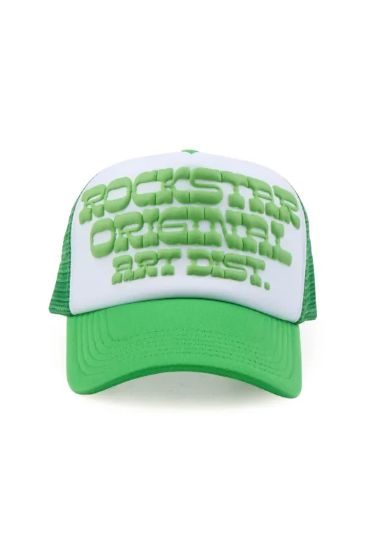 Naro Green Trucker Hat made by Rockstar Original