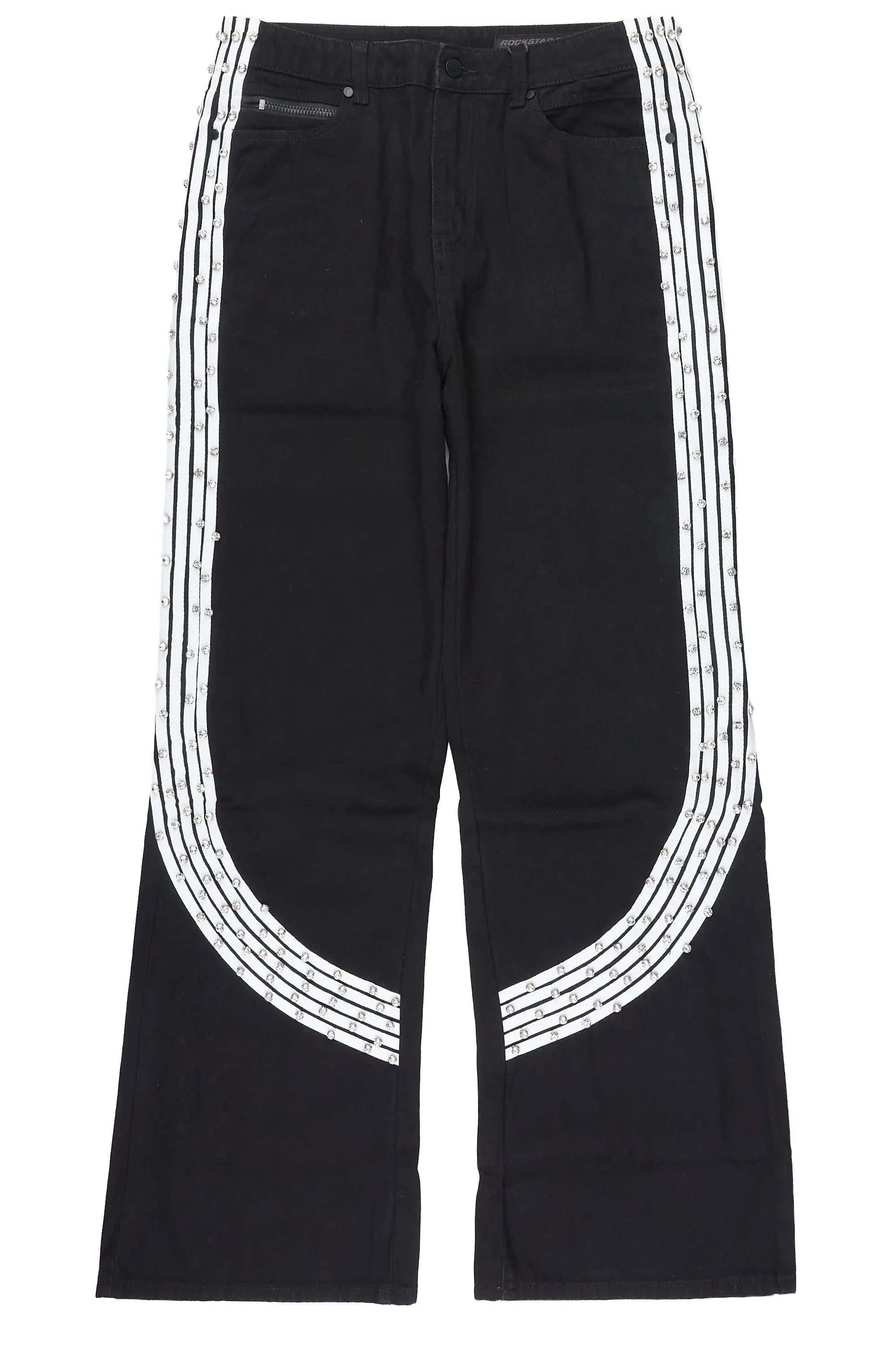 Zayven Black Baggy Fit Jean sold by Rockstar Original